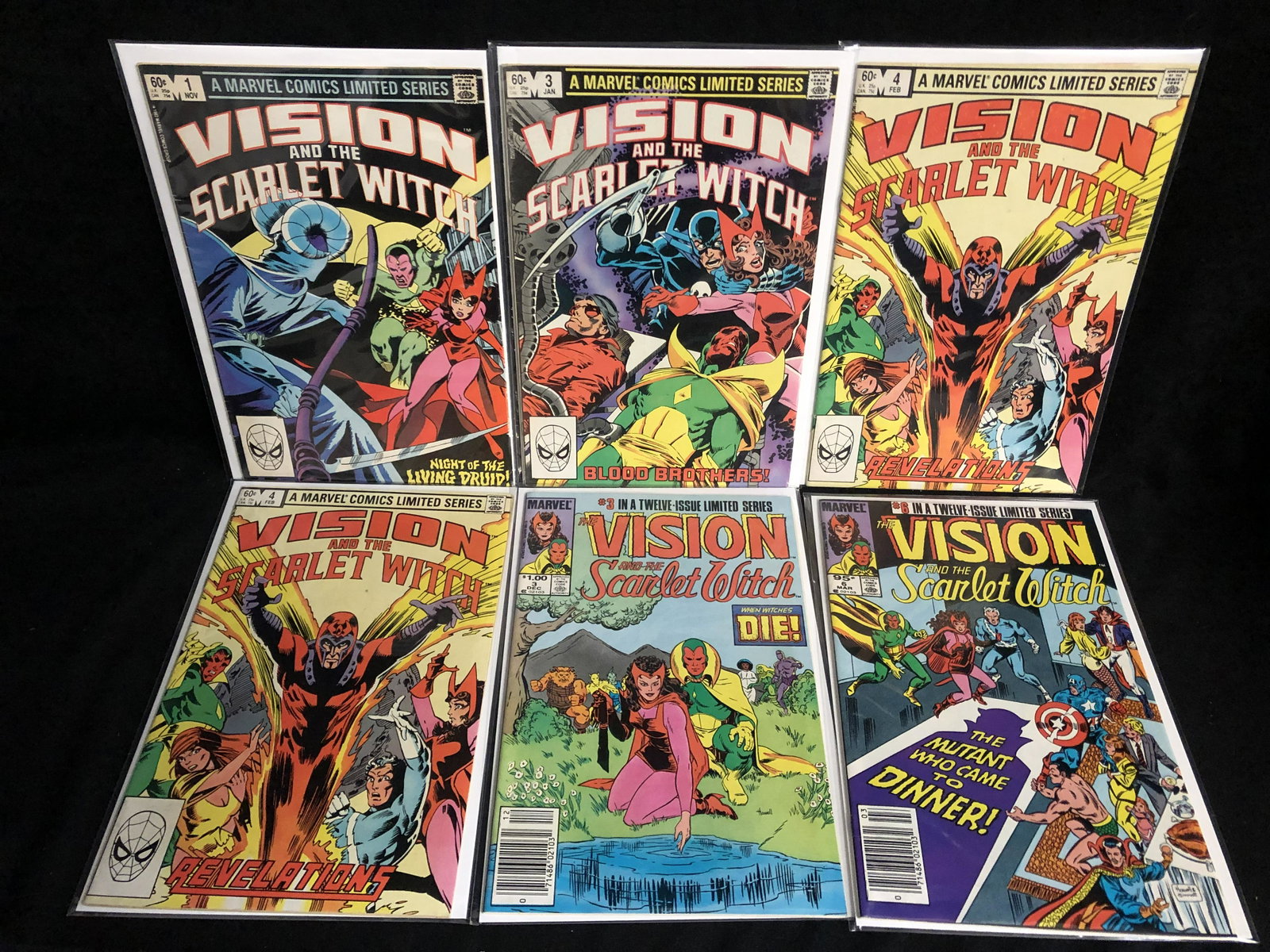 VISION AND THE SCARLETT WITCH COMIC BOOK LOT: VISION AND THE SCARLETT WITCH COMIC BOOK LOT