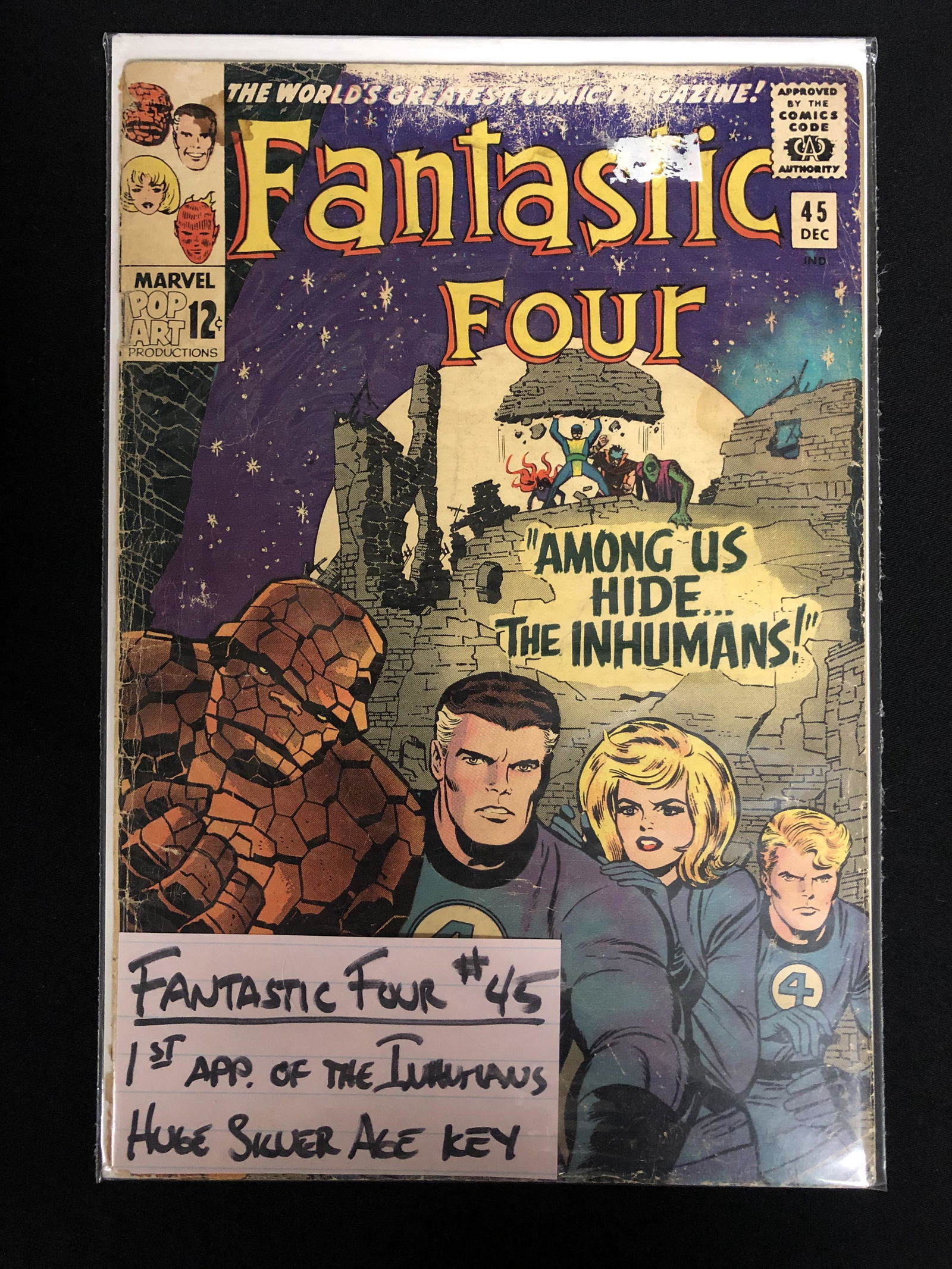 FANTASTIC FOUR #45 (MARVEL COMICS) 1965 (1 of 1)