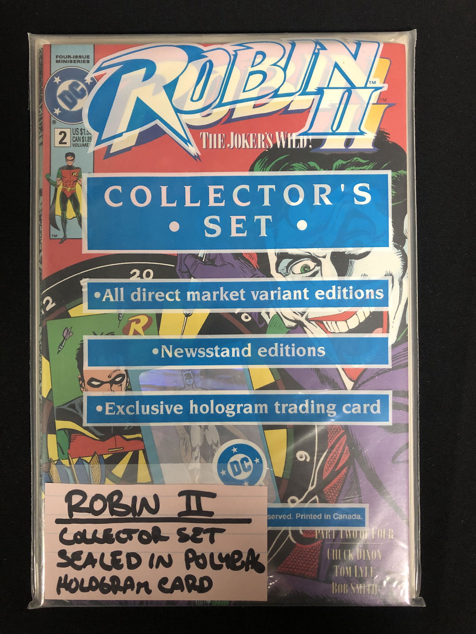 ROBIN II COLLECTOR'S SET (DC COMICS) SEALED IN POLYBAG (1 of 1)