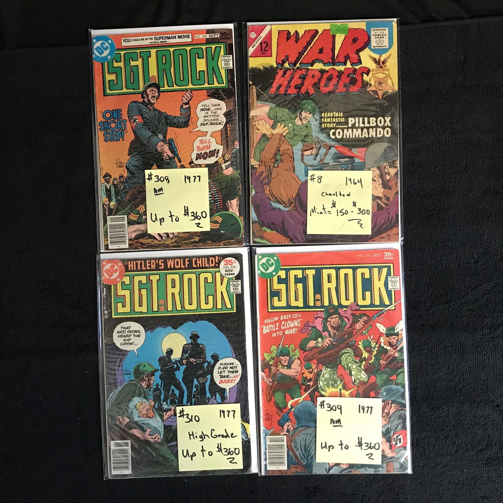 SGT. ROCK COMIC BOOK LOT (DC COMICS) (1 of 1)