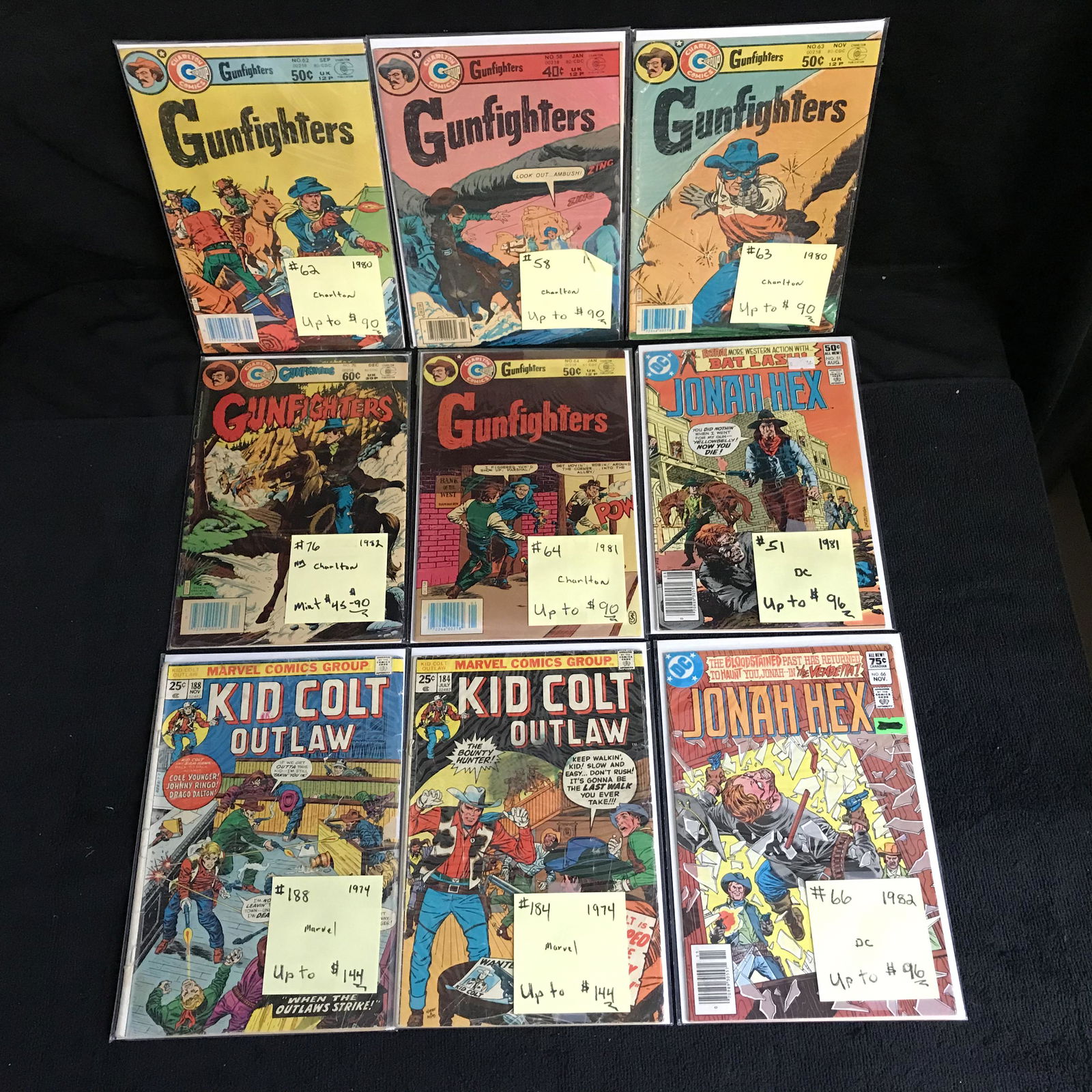 VINTAGE GUNFIGHTERS/ KID COLT OUTLAW/ JONAH HEX COMIC (1 of 1)