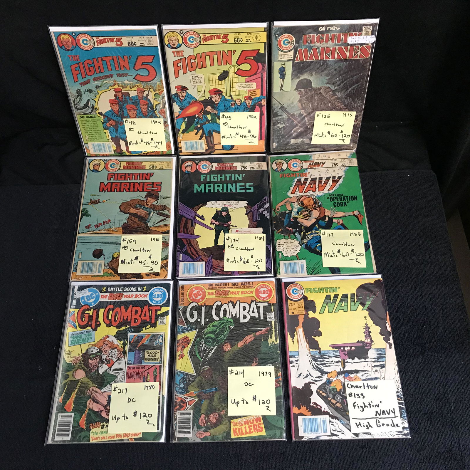 VINTAGE CHARLTON/ DC COMICS BOOK LOT (1 of 1)