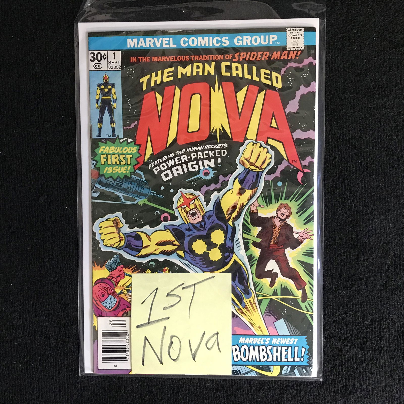 THE MAN CALLED NOVA #1 (MARVEL COMICS) (1 of 1)
