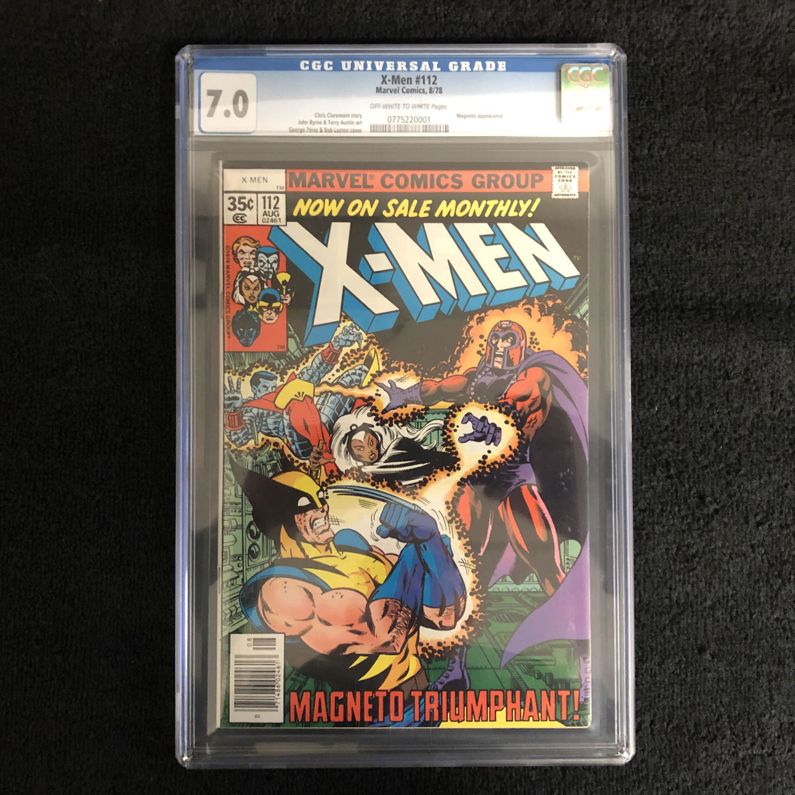 X-MEN #112 (CGC 7.0) MARVEL COMICS (1 of 1)