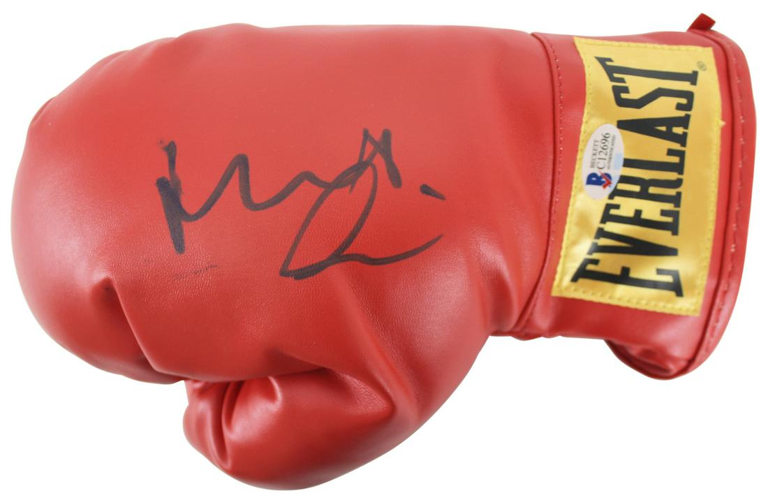 Robert DeNiro Raging Bull Signed 8 Oz Red Everlast (1 of 4)