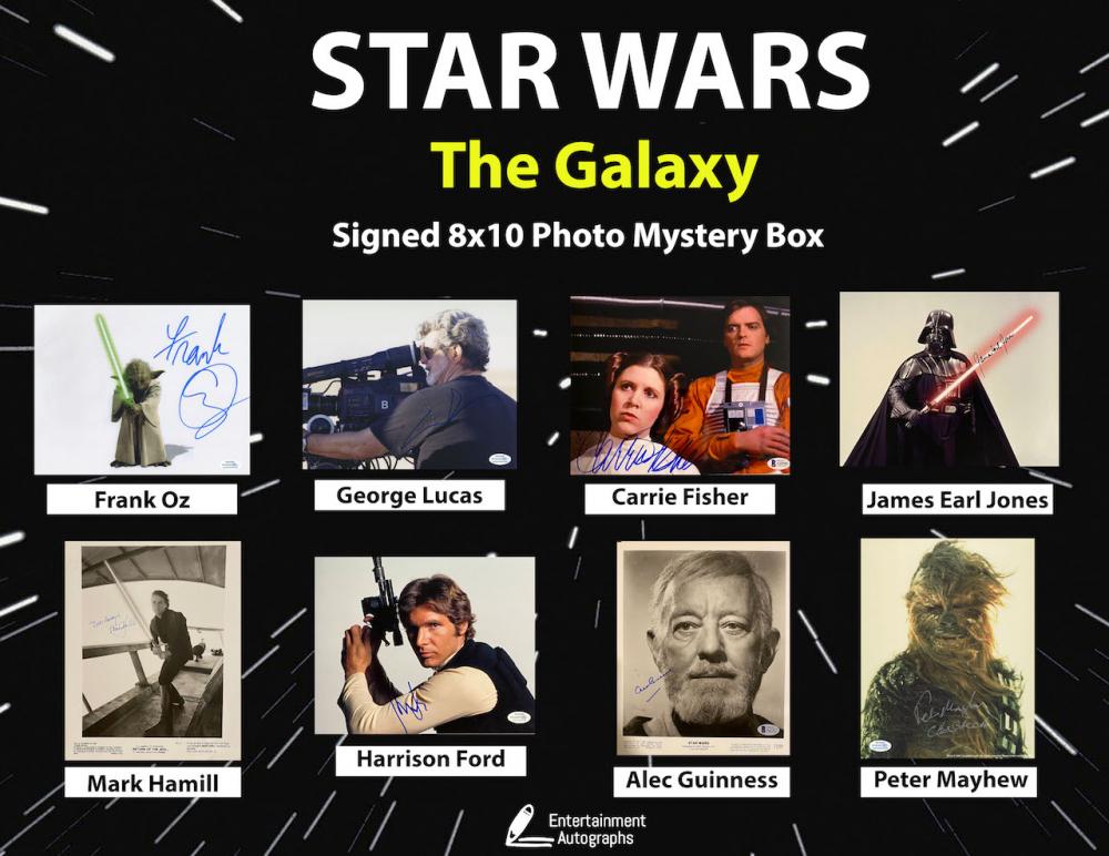 STAR WARS: THE GALAXY SIGNED 8X10 PHOTO MYSTERY BOX (1 of 1)