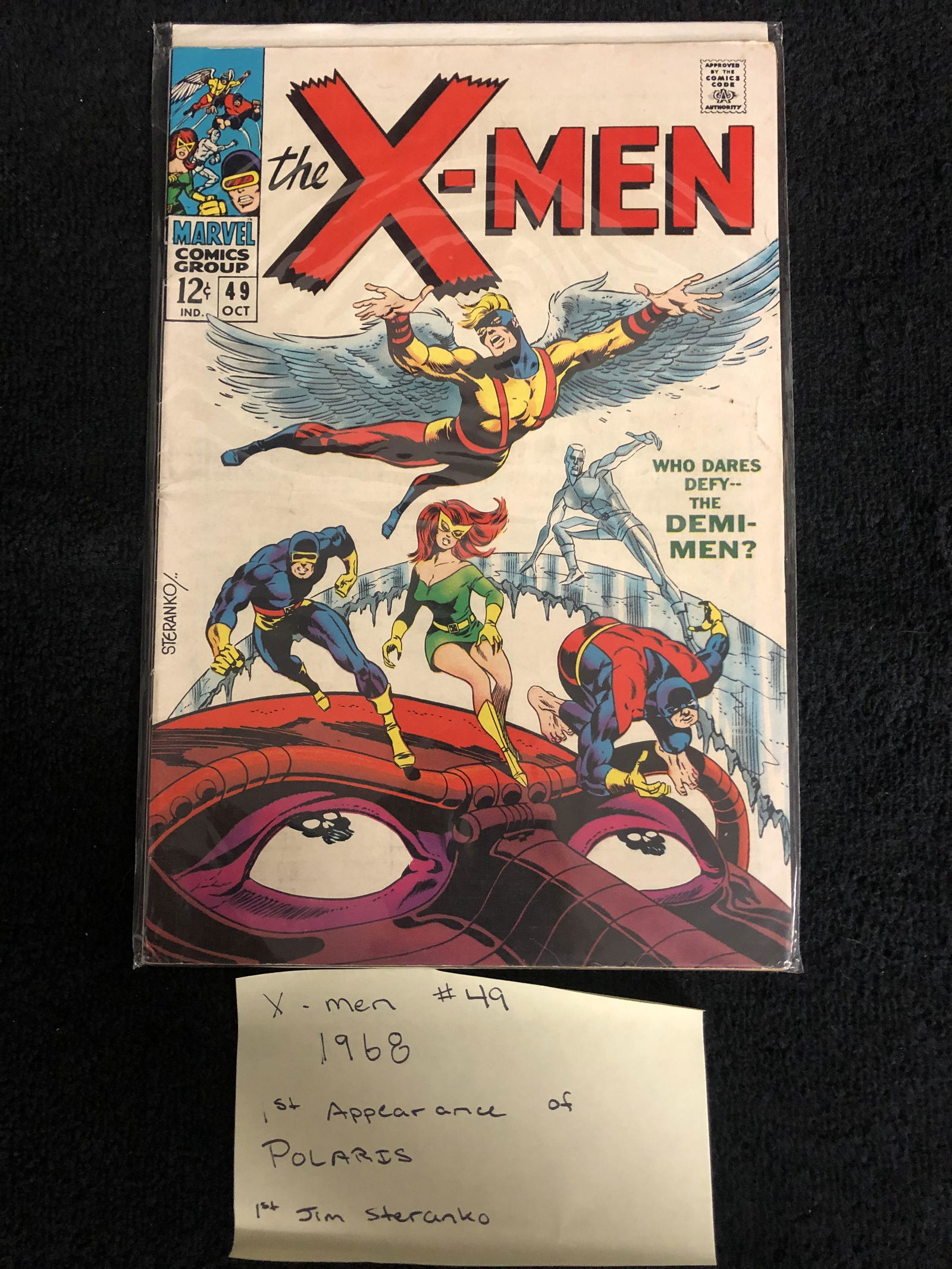 X-MEN #49 (1ST APPEARANCE OF POLARIS) MARVEL COMICS (1 of 1)