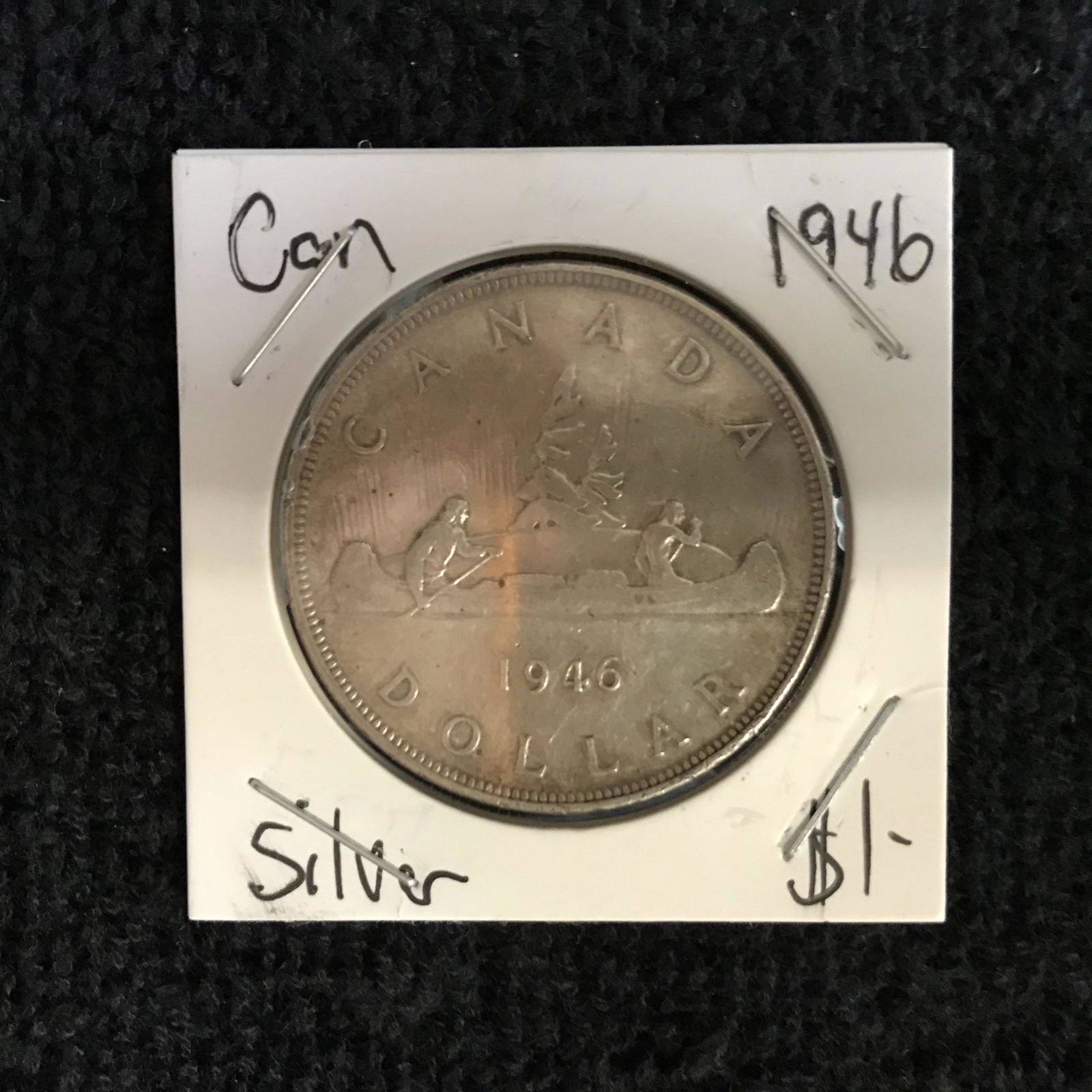 1946 CANADA SILVER DOLLAR (1 of 2)