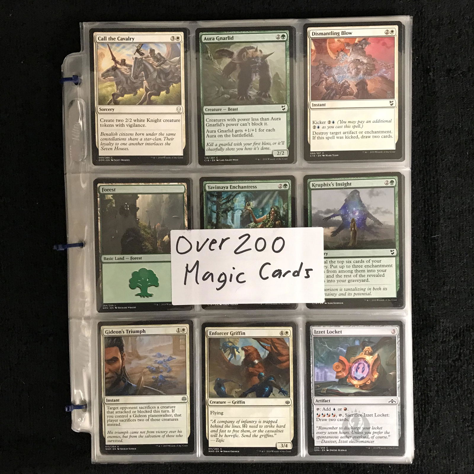 200+ MAGIC THE GATHERING CARDS (1 of 2)