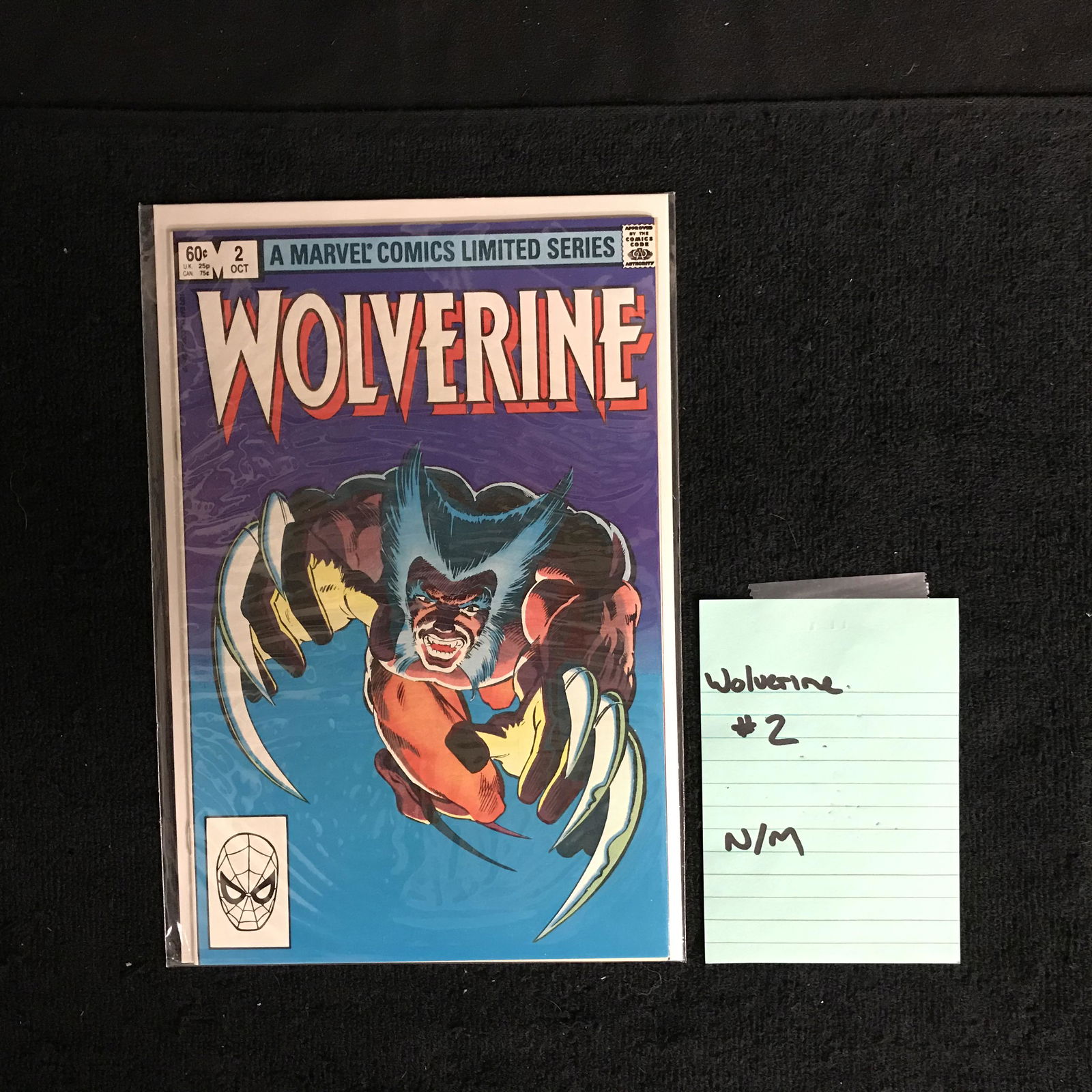 WOLVERINE #2 (MARVEL COMICS) Limited Series (1 of 1)