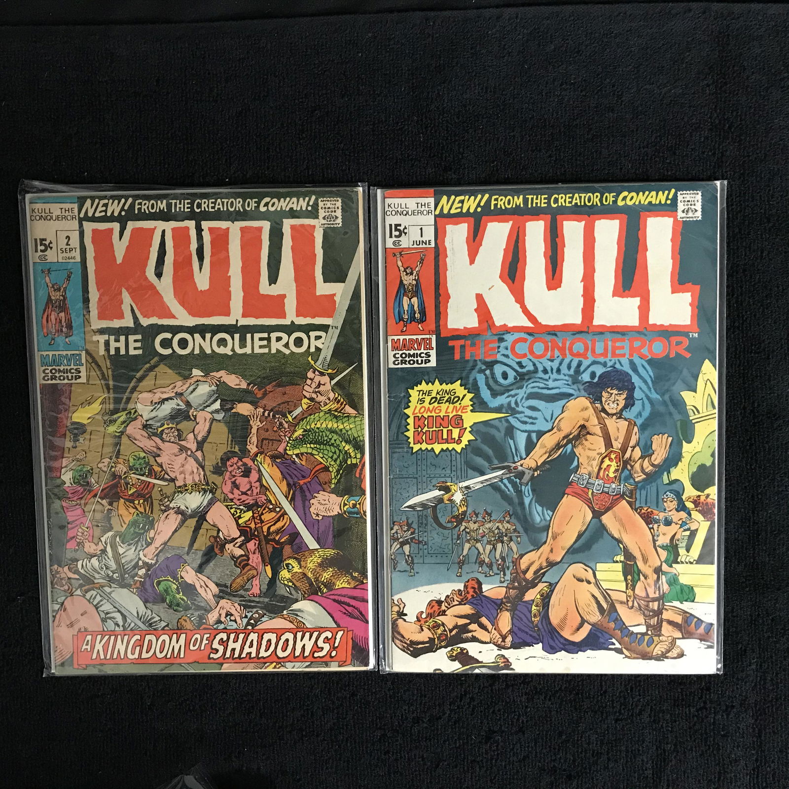 KULL THE CONQUEROR #1/ #2 (MARVEL COMICS) (1 of 1)