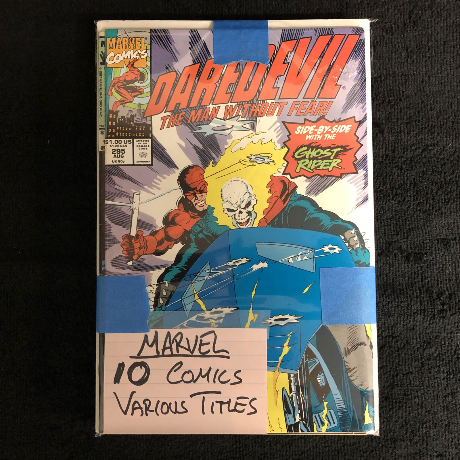 MARVEL COMICS BOOK LOT (10 VARIOUS TITLES) (1 of 2)