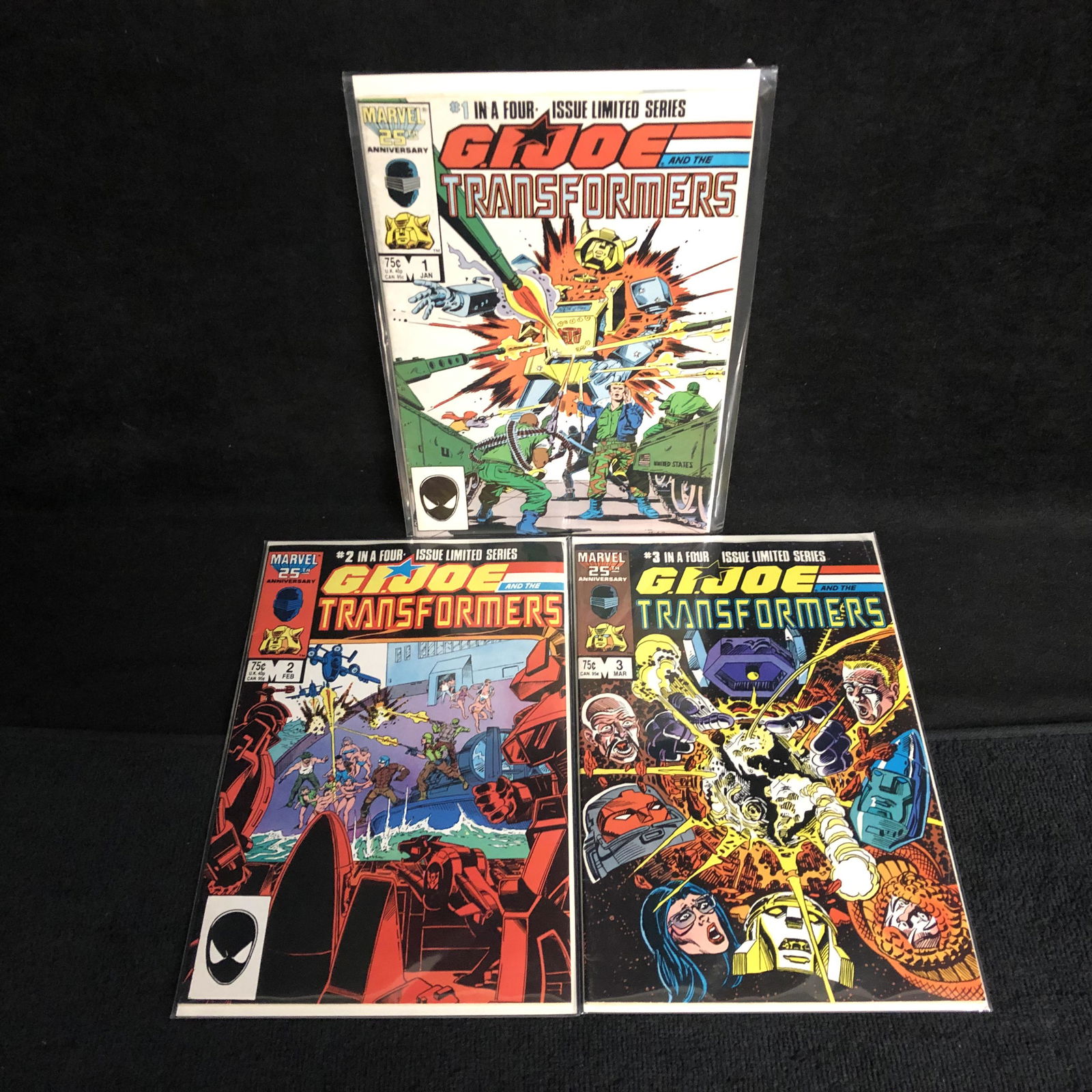 G.I JOE and The Transformers COMIC BOOK LOT (MARVEL (1 of 1)
