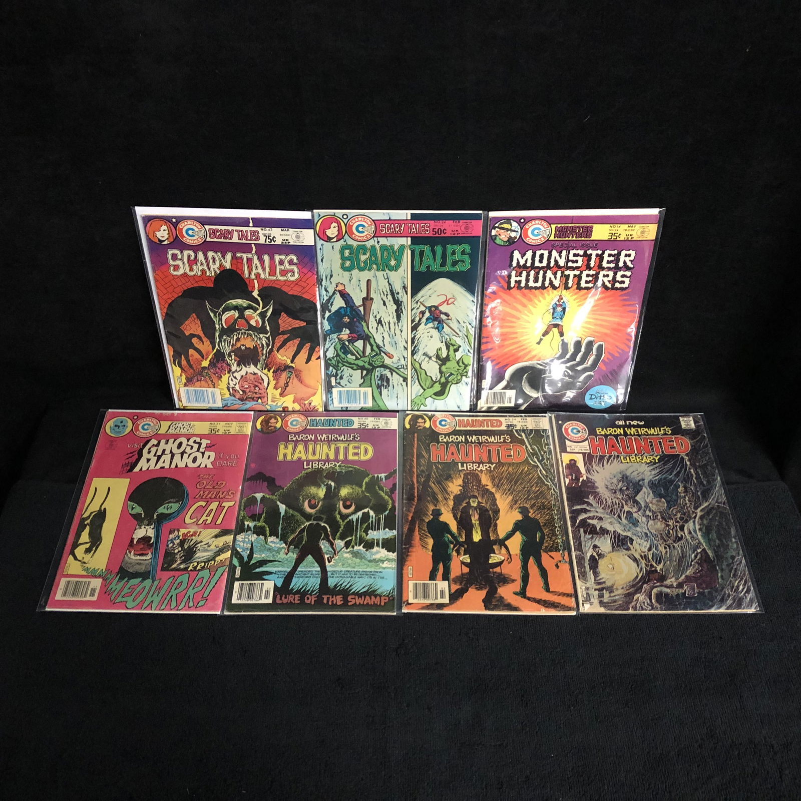 VINTAGE CHARLTON COMICS BOOK LOT (1 of 1)