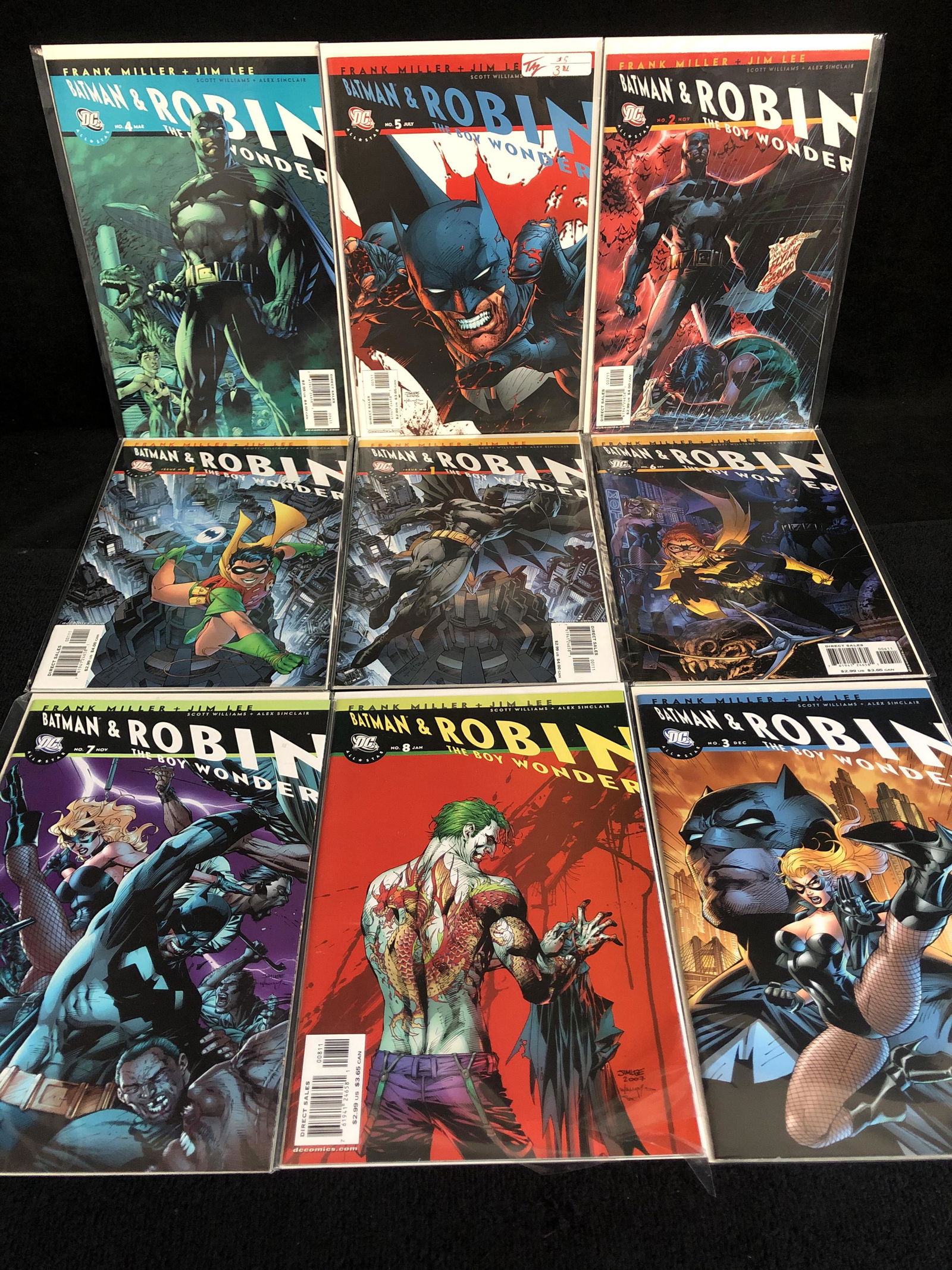 BATMAN & ROBIN The Boy Wonder COMIC BOOK LOT (1 of 1)