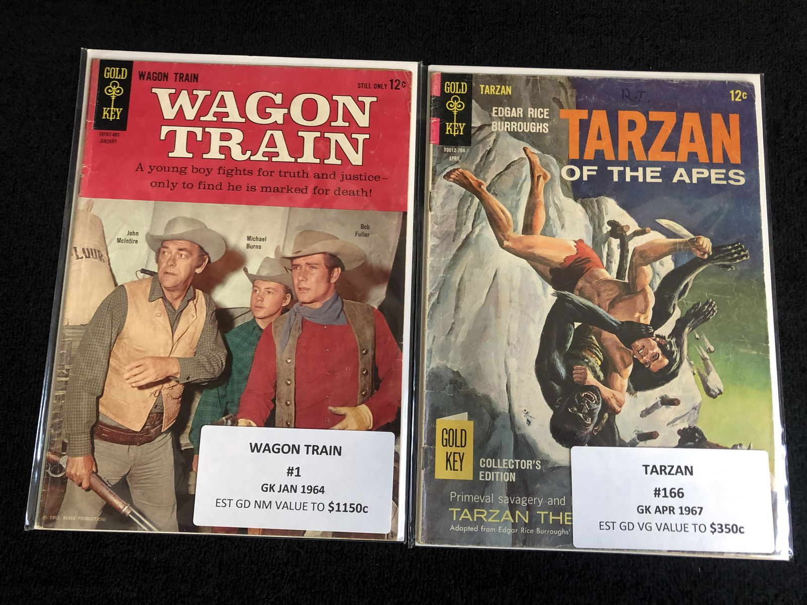 VINTAGE GOLD KEY COMICS BOOK LOT (WAGON TRAIN #1/ (1 of 1)