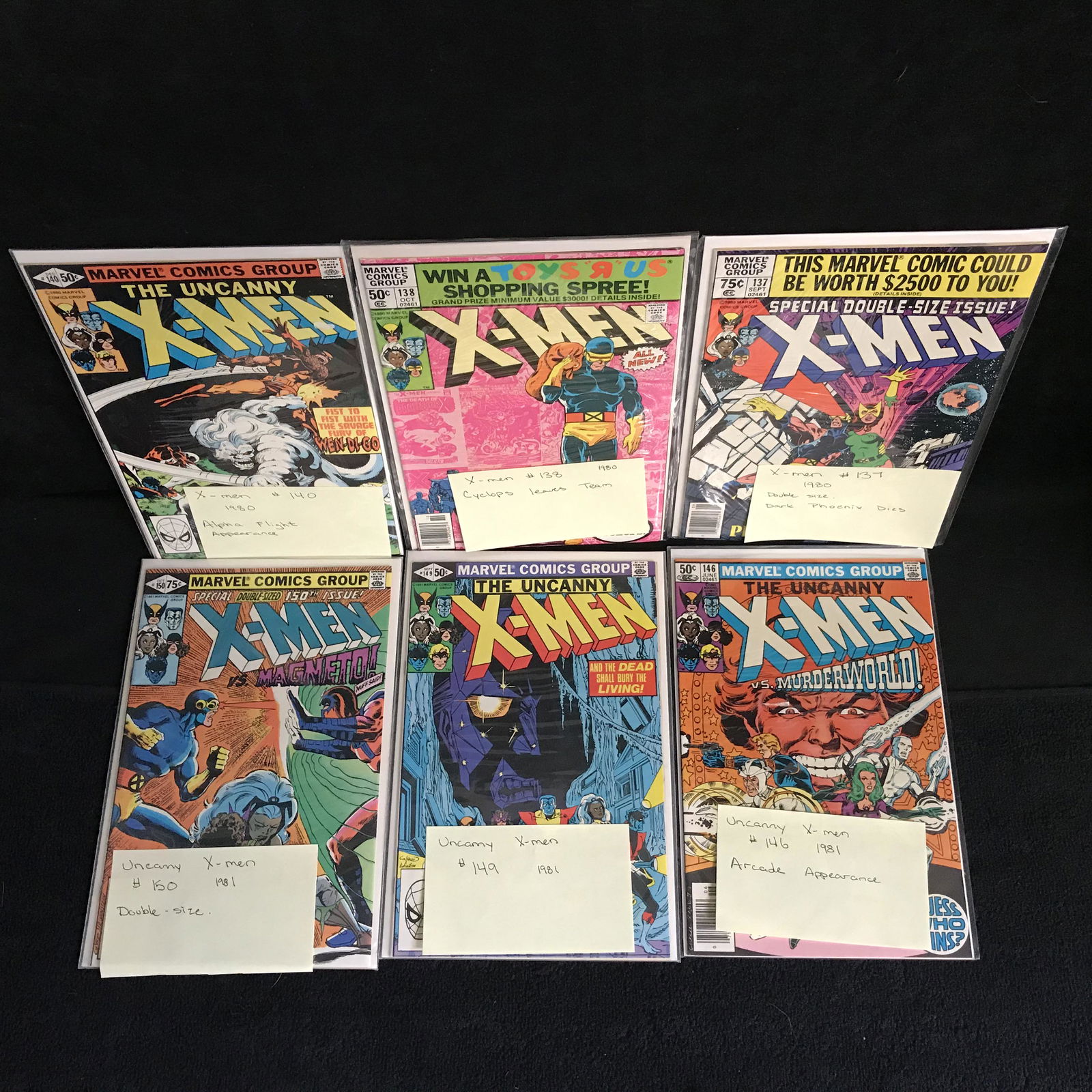X-MEN/ UNCANNY X-MEN COMIC BOOK LOT (MARVEL COMICS) (1 of 1)