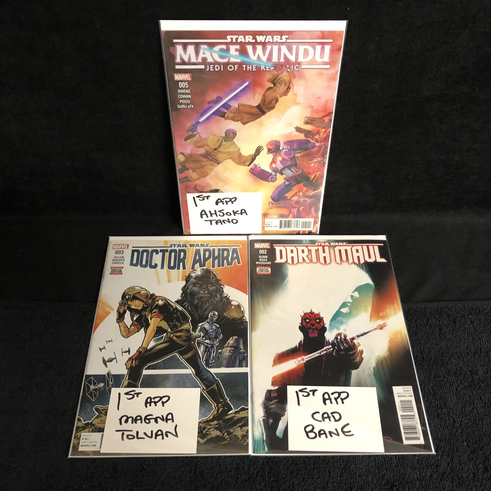 STAR WARS COMIC BOOK LOT (MARVEL COMICS) (1 of 1)