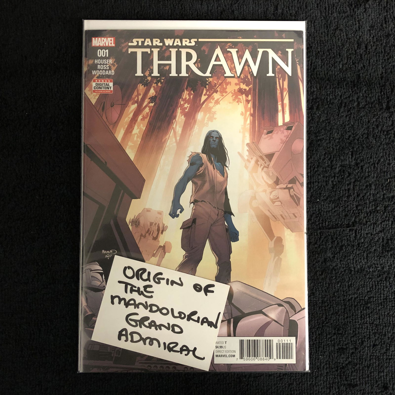 STAR WARS THRAWN #001 (MARVEL COMICS) (1 of 1)