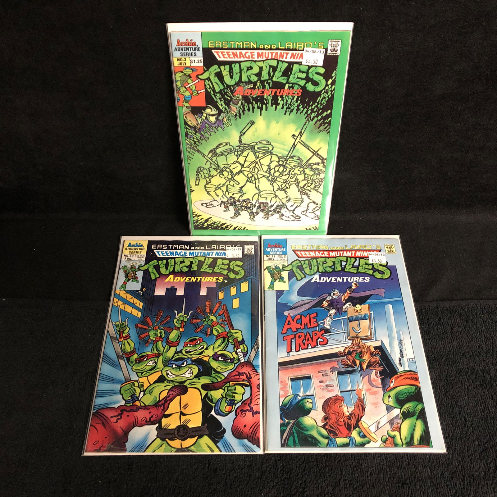 TEENAGE MUTANT NINJA TURTLES COMIC BOOK LOT (ARCHIE (1 of 1)