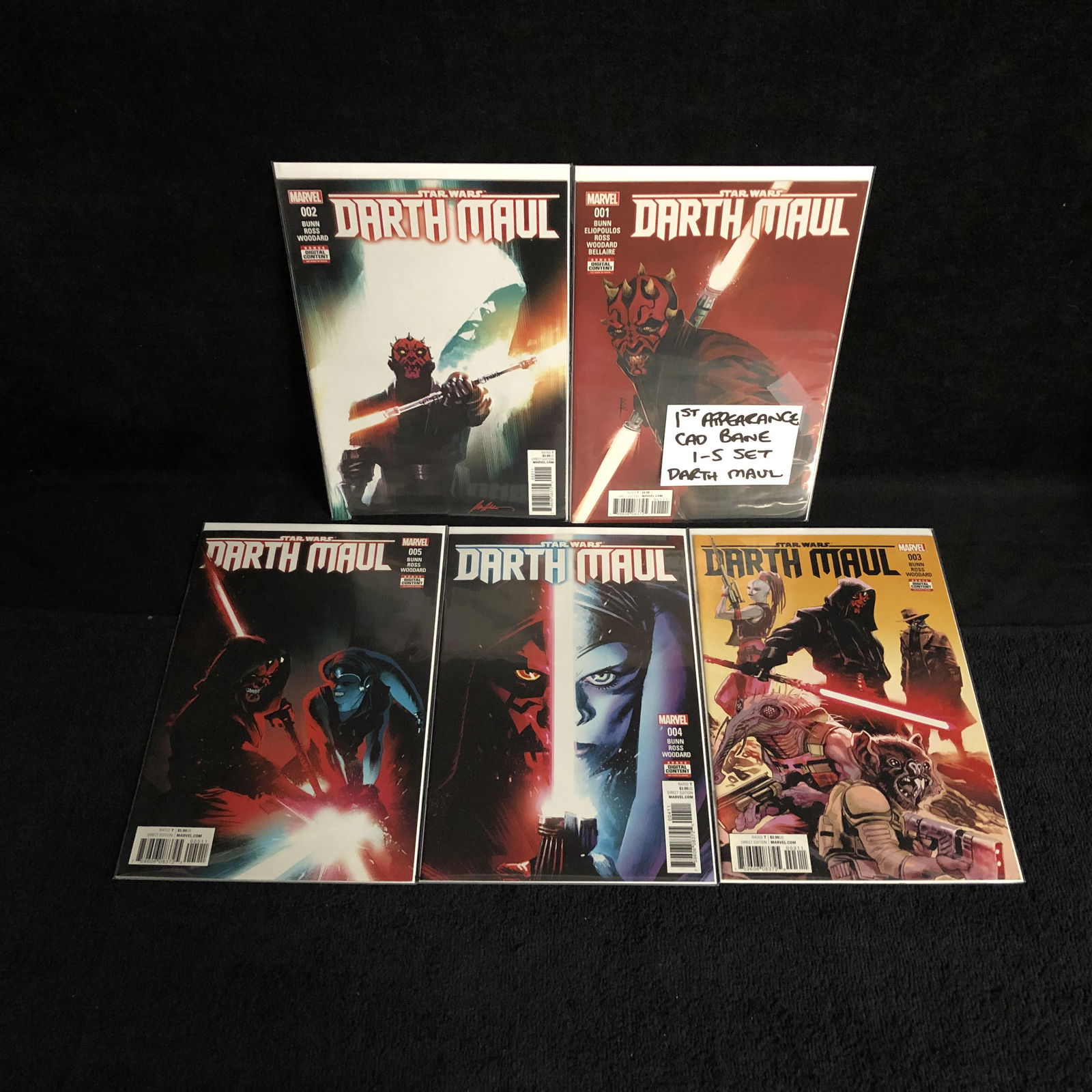 STAR WARS DARTH MAUL #1-5 (MARVEL COMICS) (1 of 1)