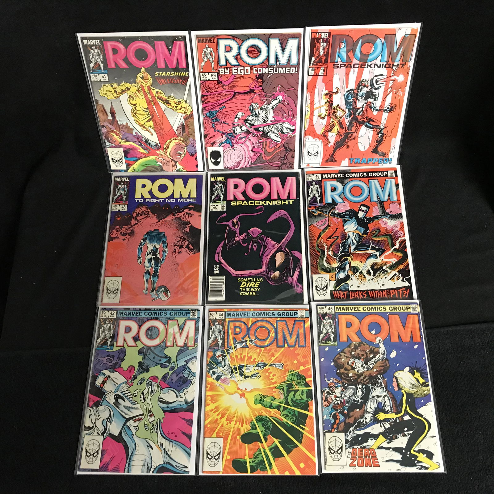 ASSORTED ROM COMIC BOOK LOT (MARVEL COMICS) (1 of 1)