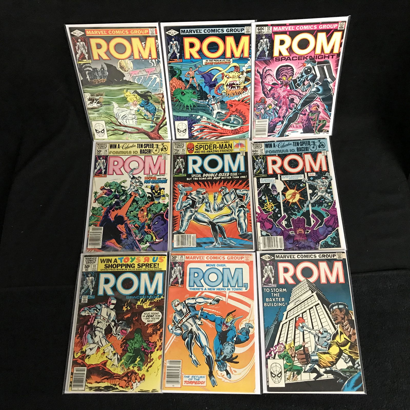 ASSORTED ROM COMIC BOOK LOT (MARVEL COMICS) (1 of 1)