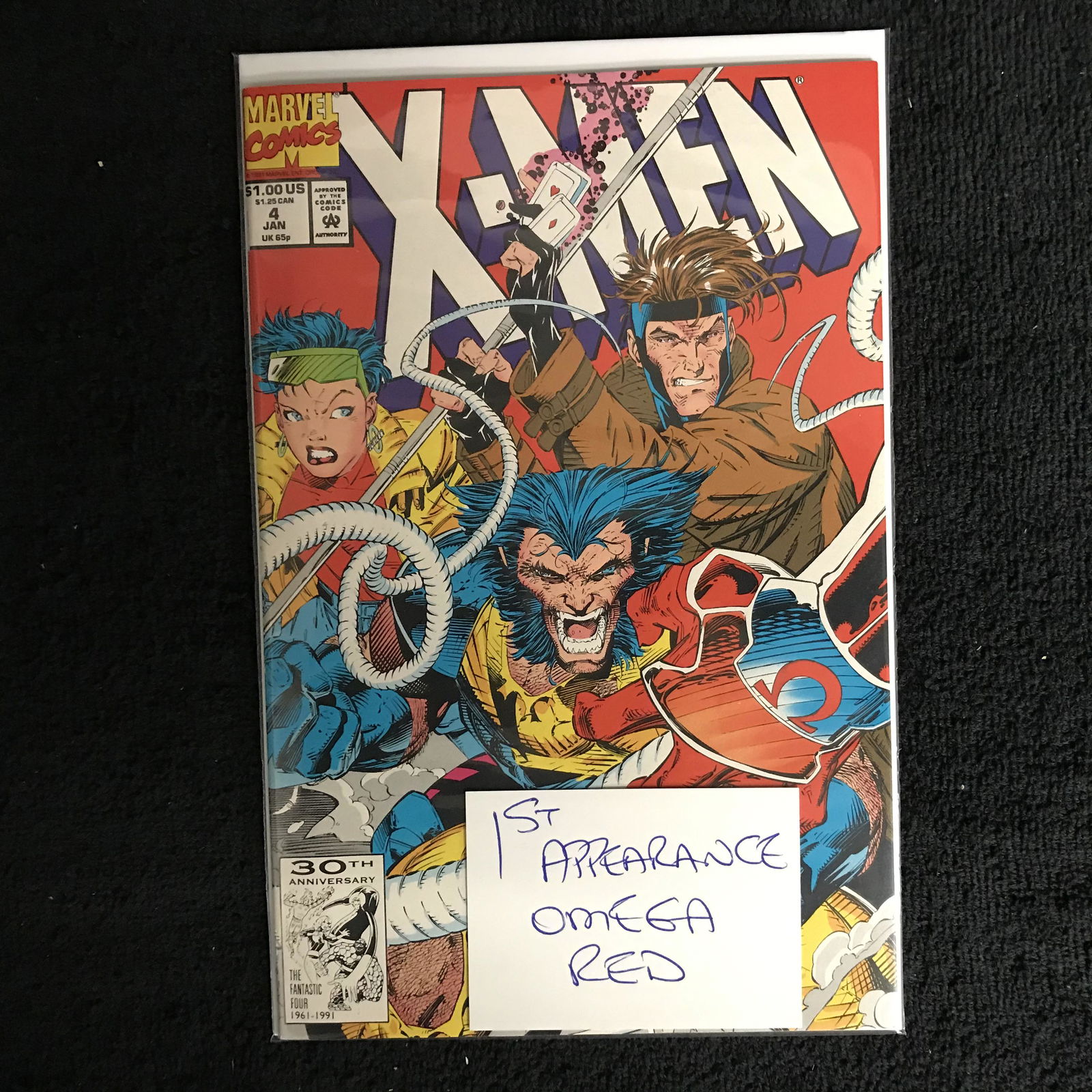 X-MEN #4 (MARVEL COMICS) 1st Appearance OMEGA RED (1 of 1)
