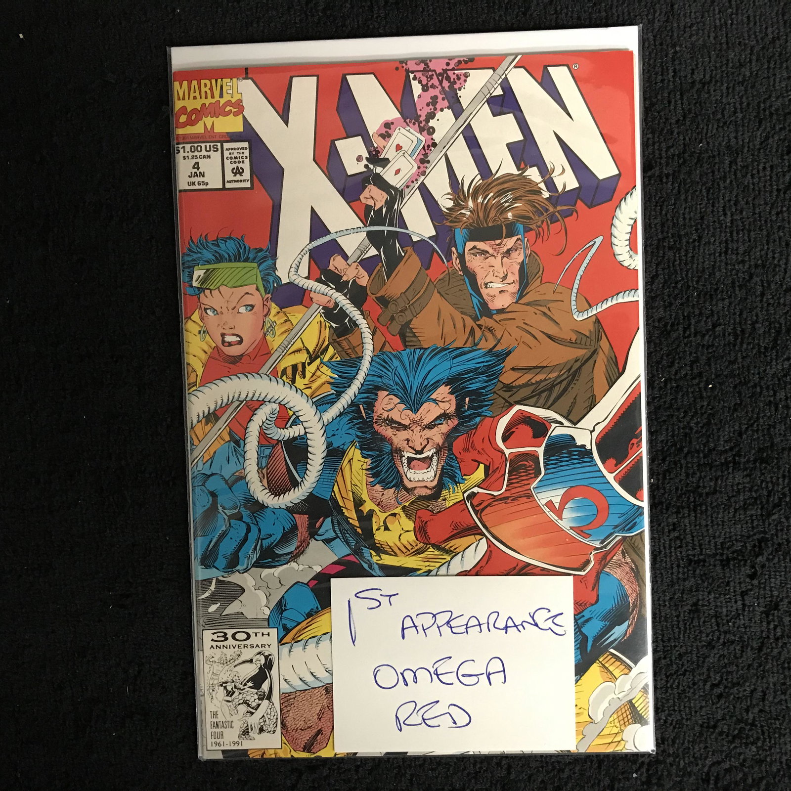 X-MEN #4 (MARVEL COMICS) 1st Appearance OMEGA RED: X-MEN #4 (MARVEL COMICS) 1st Appearance OMEGA RED