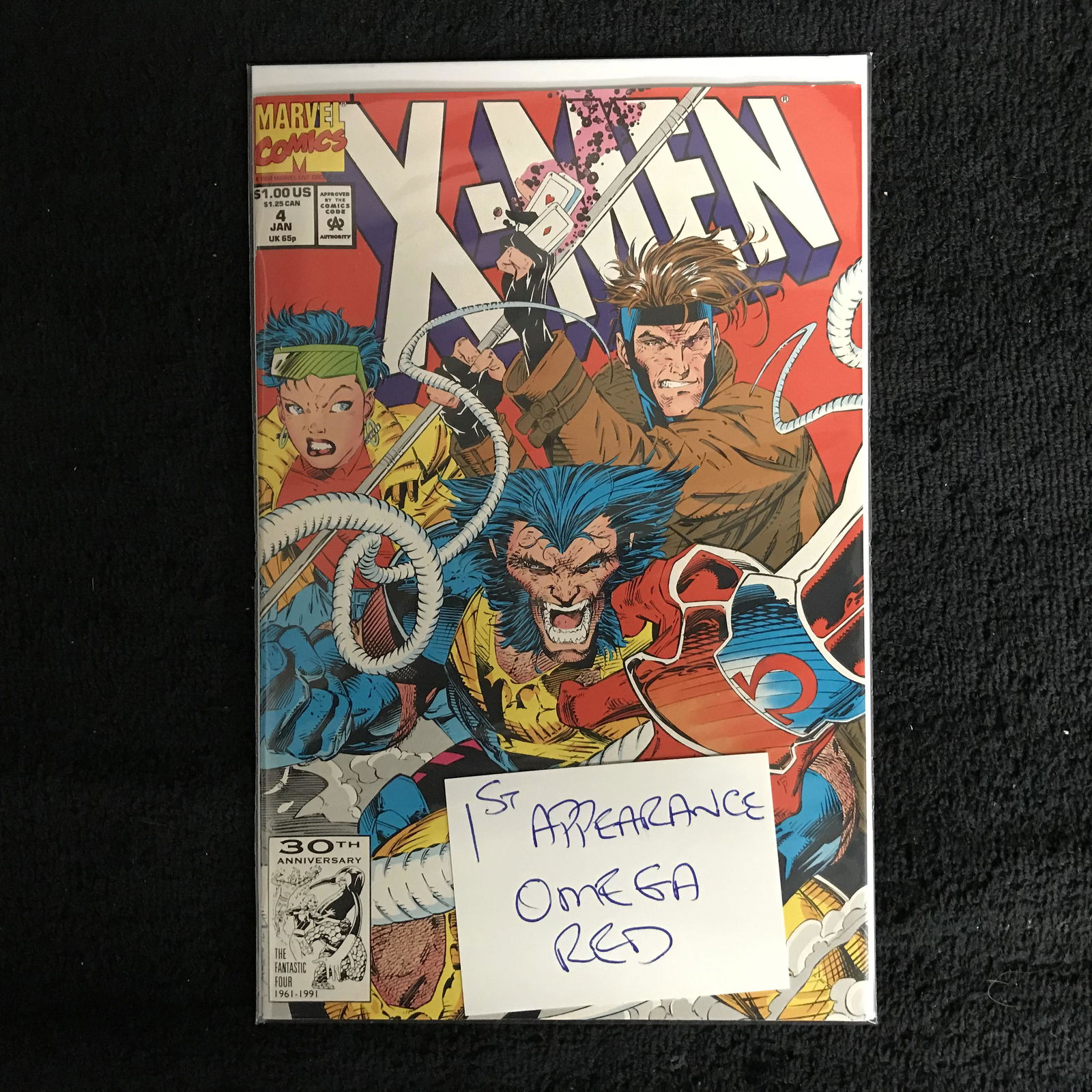 X-MEN #4 (MARVEL COMICS) 1st Appearance OMEGA RED (1 of 1)