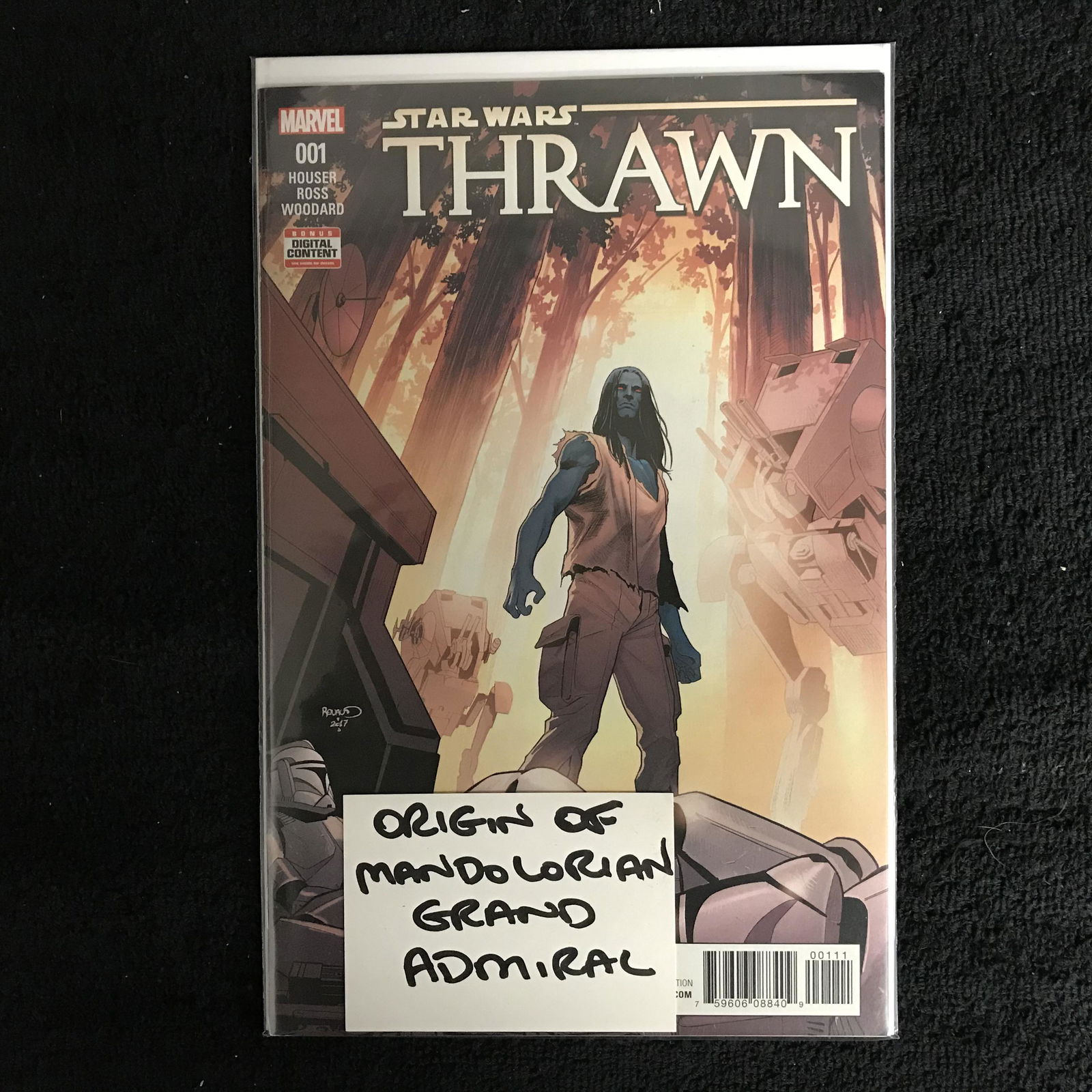STAR WARS THRAWN #001 (MARVEL COMICS) (1 of 1)