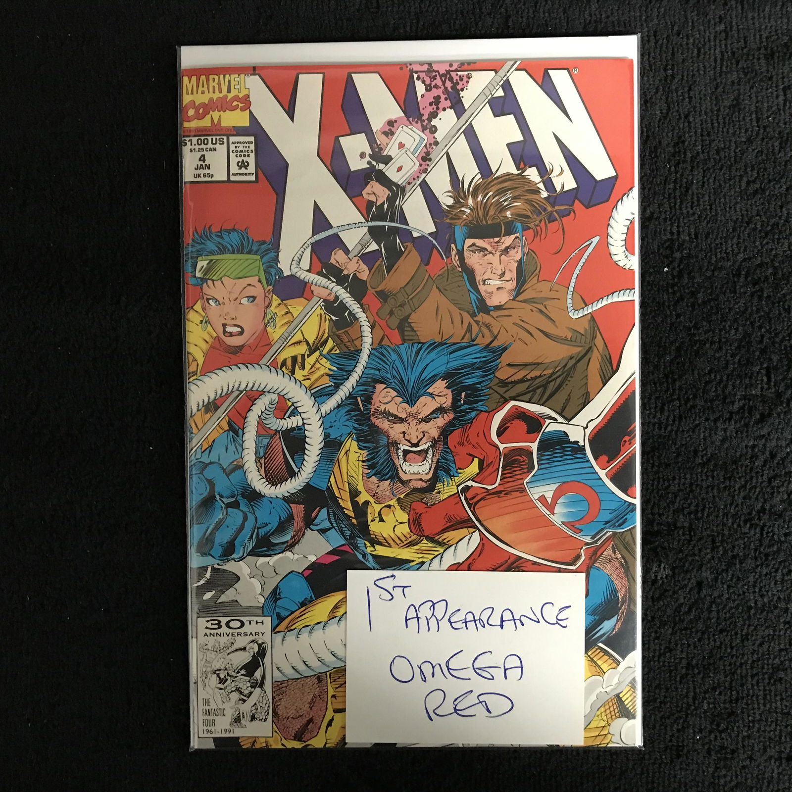 X-MEN #4 (MARVEL COMICS) 1st Appearance OMEGA RED (1 of 1)