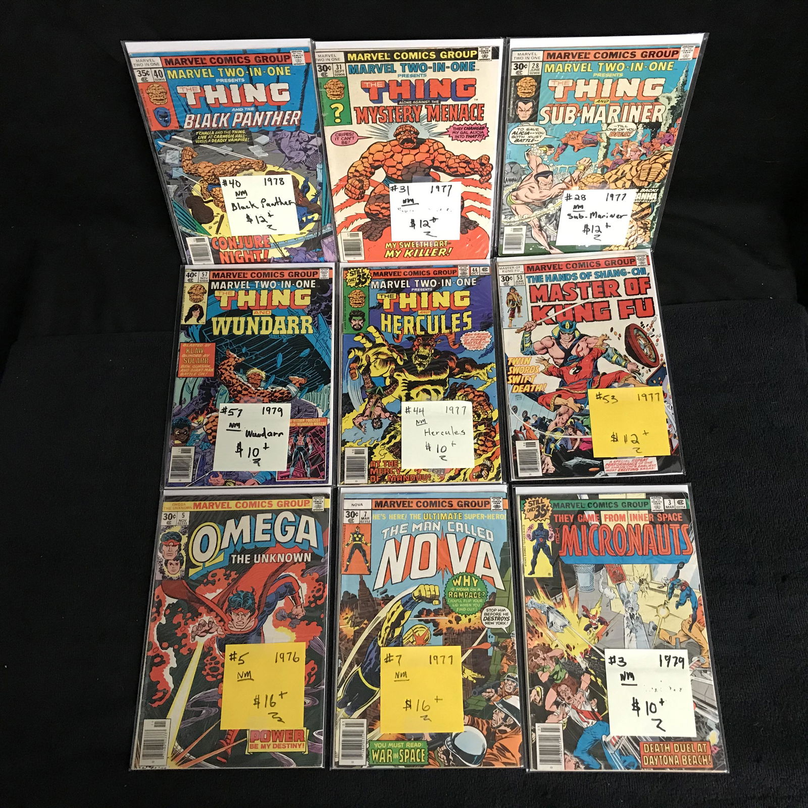 ASSORTED MARVEL COMICS BOOK LOT (1 of 1)