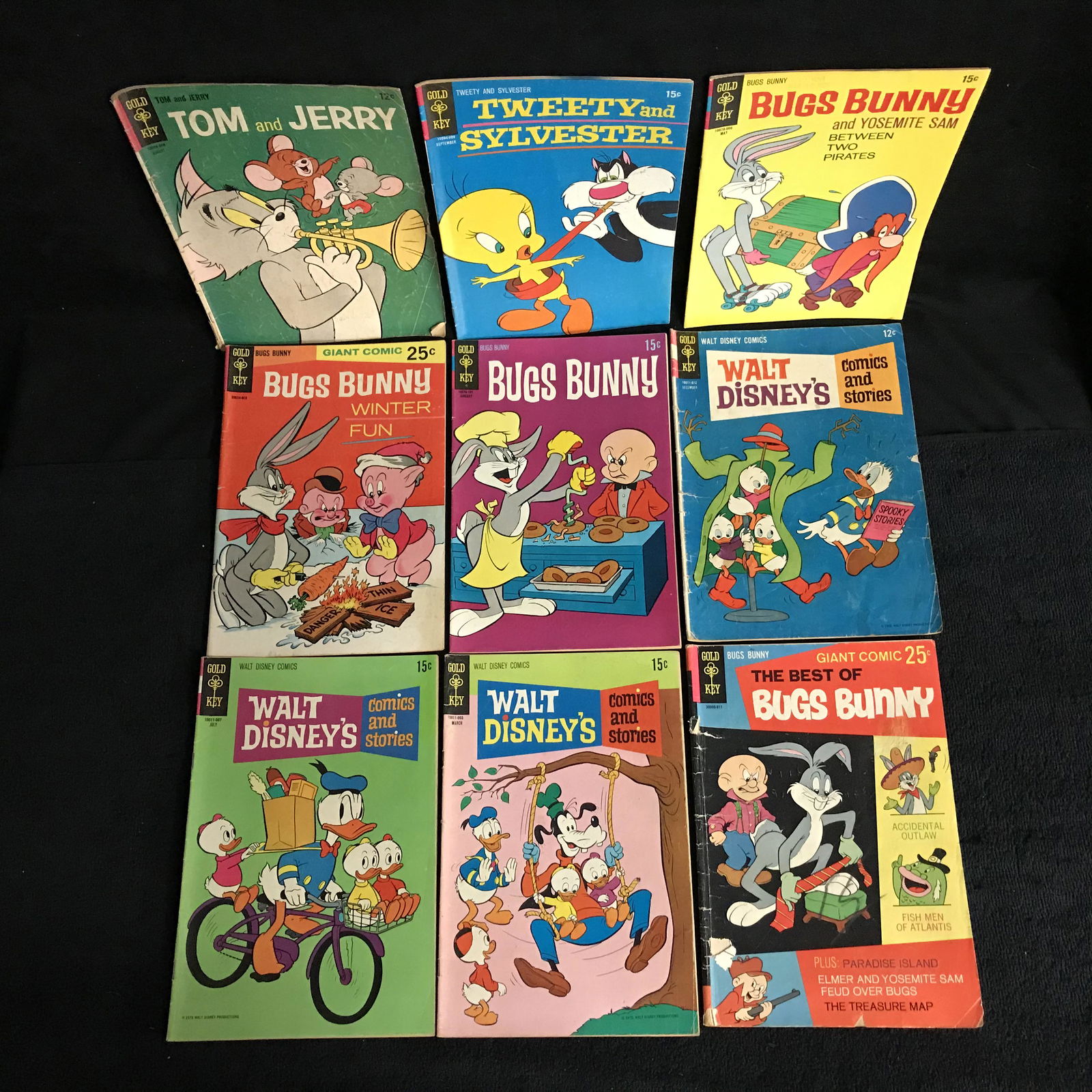 VINTAGE GOLD KEY COMICS BOOK LOT (1 of 1)