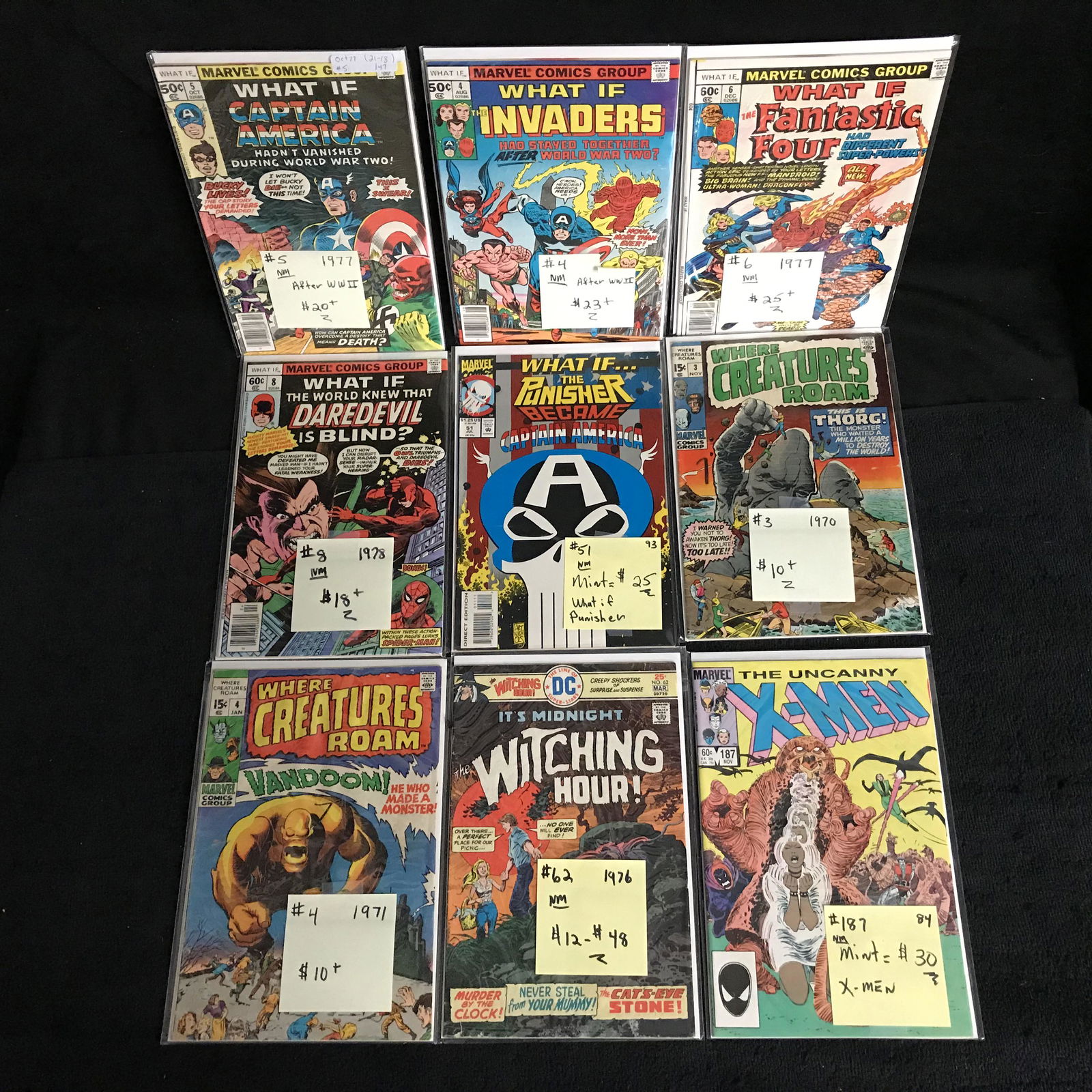 ASSORTED MARVEL COMICS BOOK LOT (1 of 1)