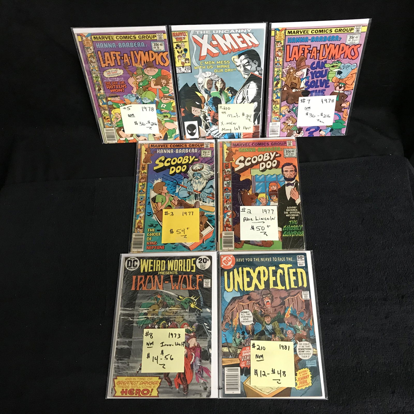 ASSORTED MARVEL/ DC COMIC BOOK LOT (1 of 1)