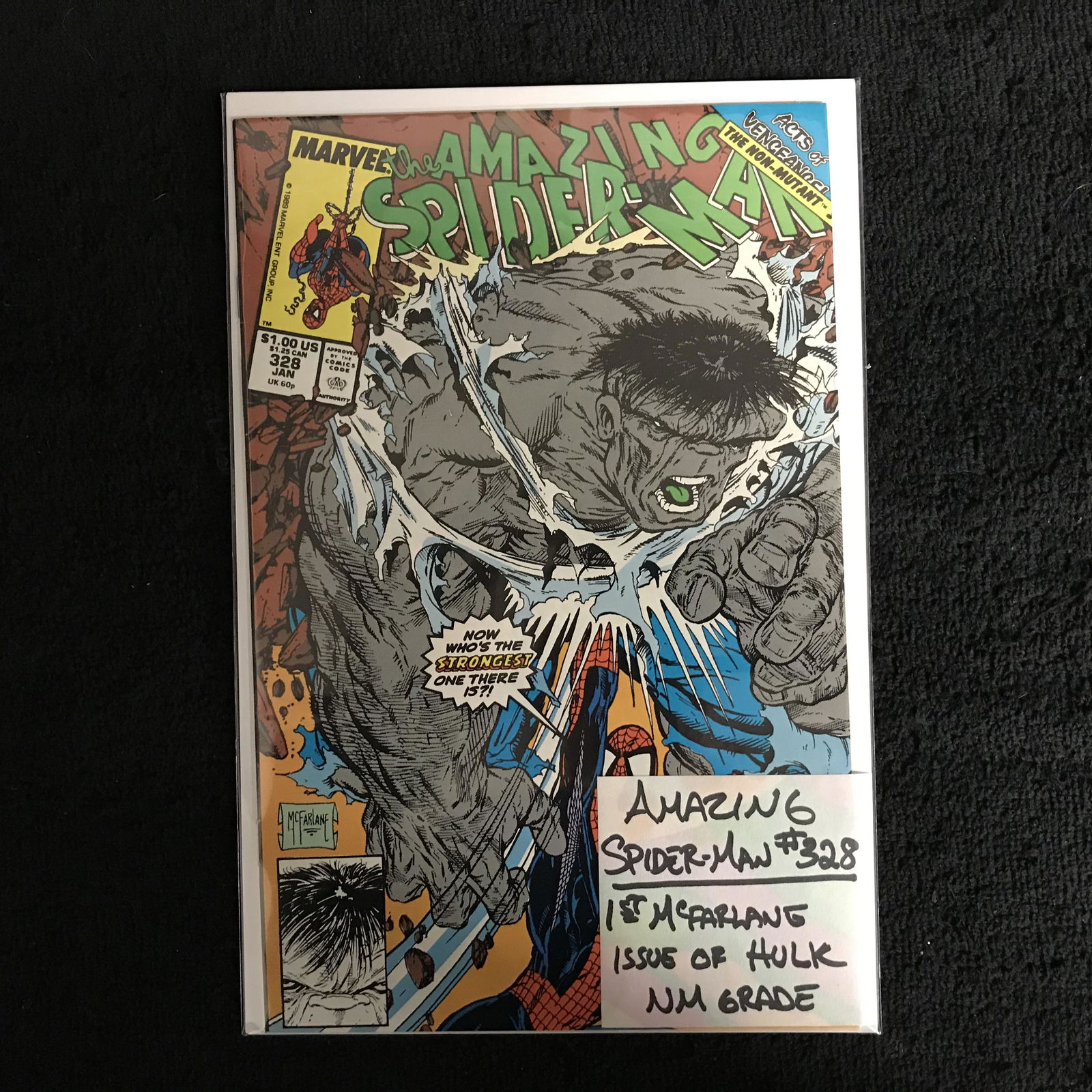 The AMAZING SPIDER-MAN #328 (MARVEL COMICS) 1st (1 of 1)