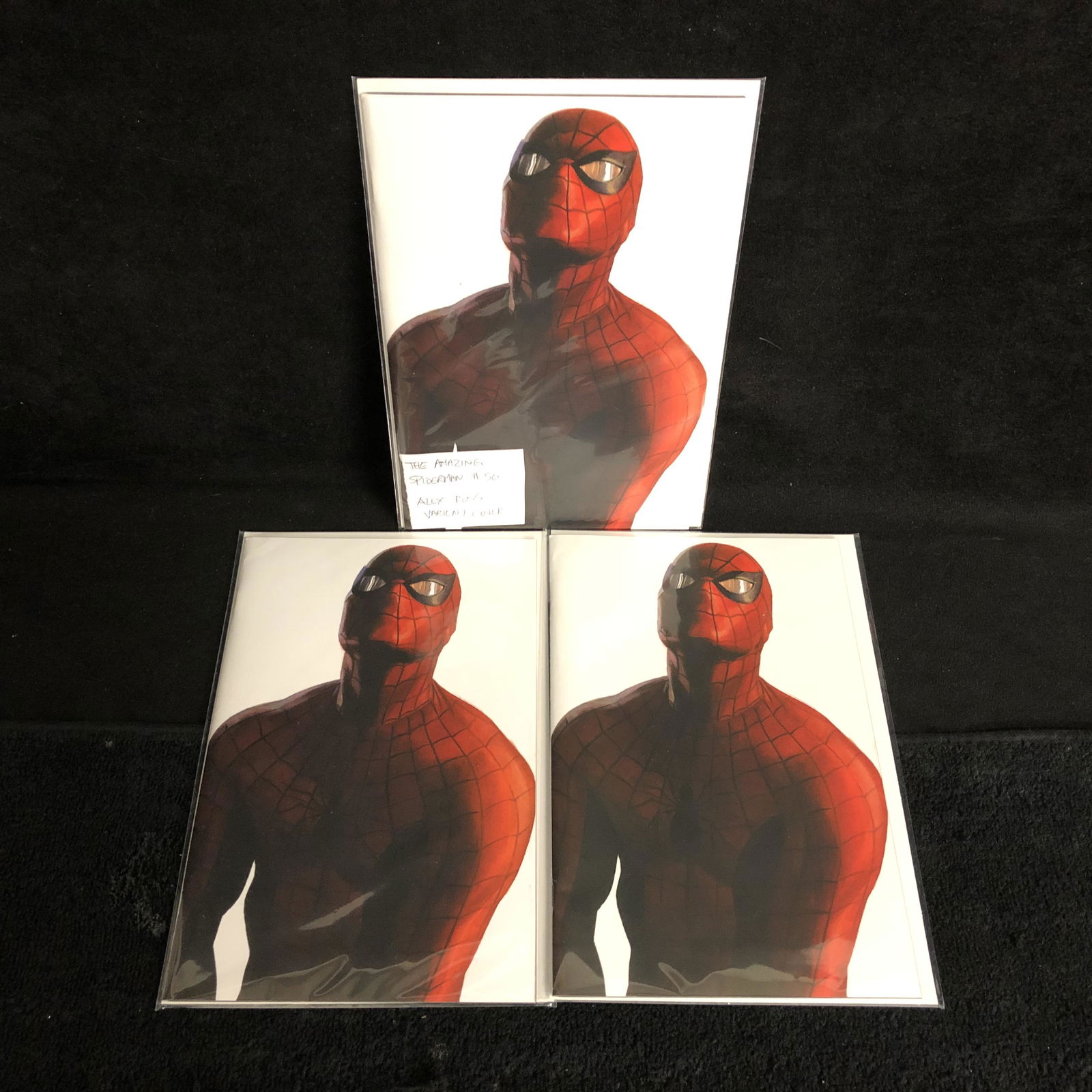 3X THE AMAZING SPIDER-MAN #50 ALEX ROSS VARIANT COVER (1 of 2)