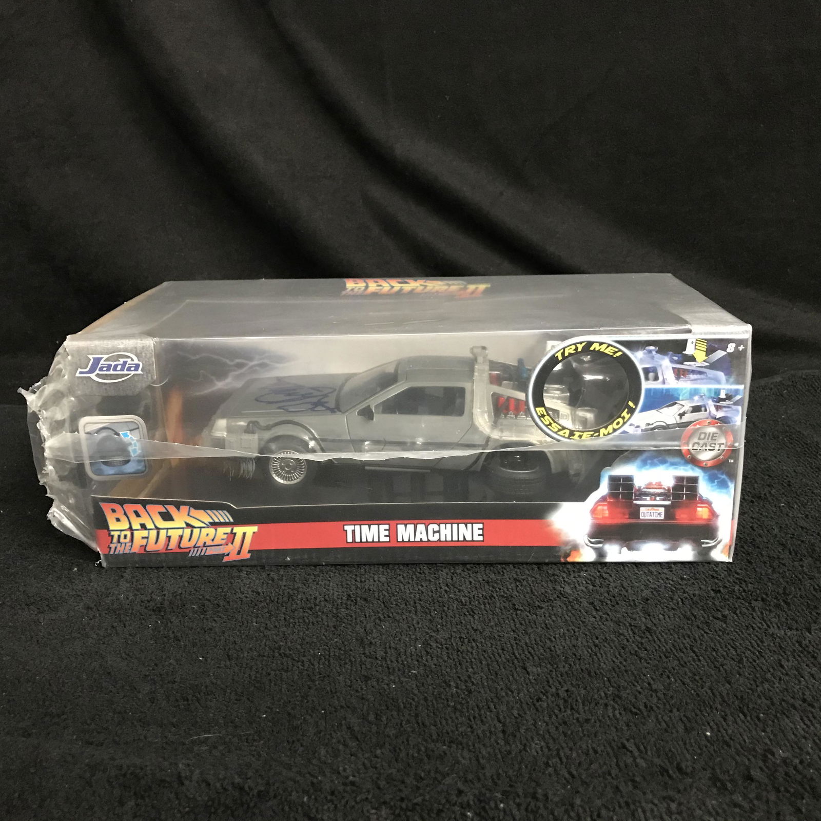 Michael J. Fox Signed "Back to the Future II" DeLorean (1 of 3)