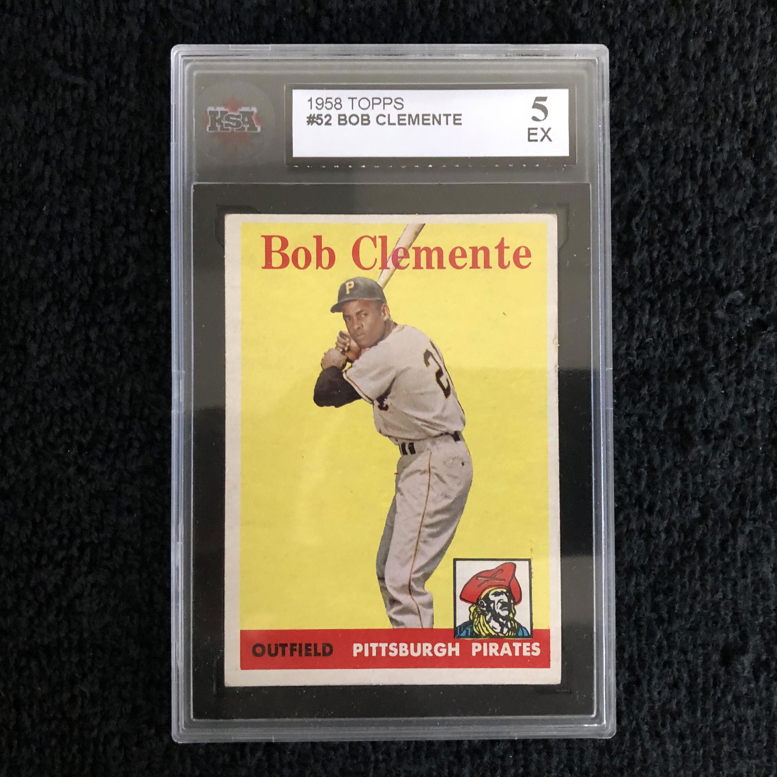 1958 TOPPS #52 BOB CLEMENTE (KSA 5) (1 of 2)