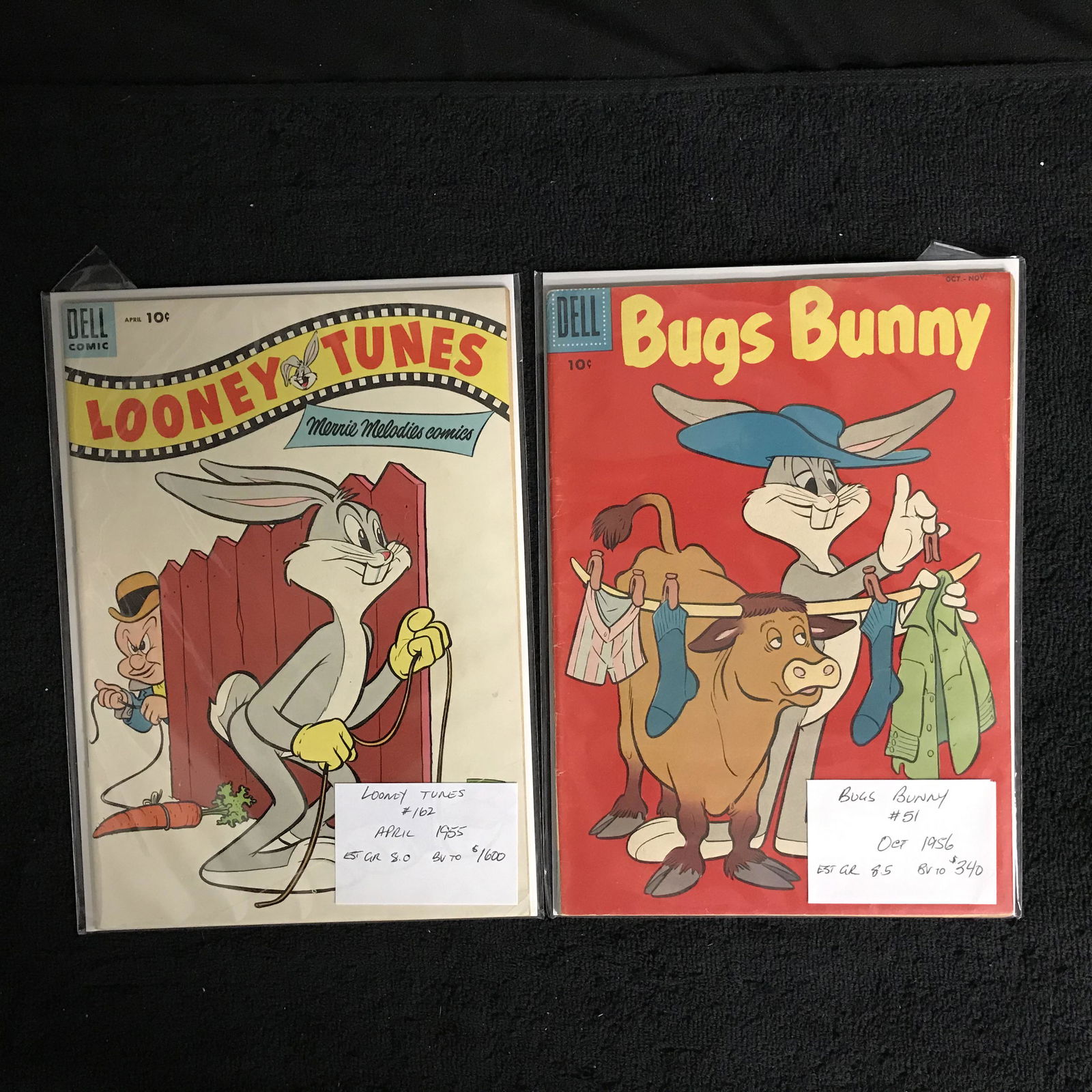 VINTAGE DELL COMICS BOOK LOT (LOONEY TUNES #162/ BUGS (1 of 1)