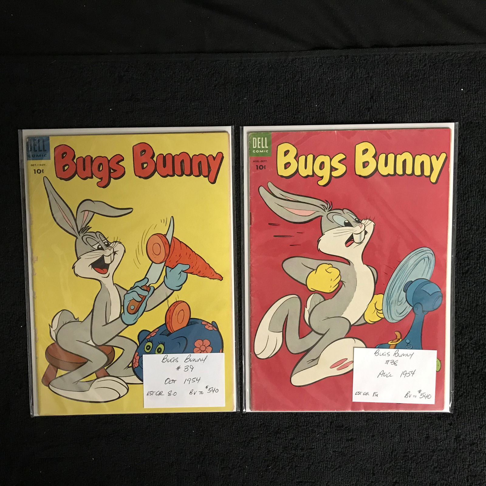 BUGS BUNNY #39/ #38 (DELL COMICS) 1954 (1 of 1)