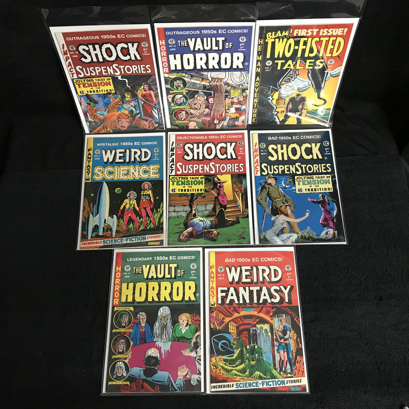 ASSORTED COMIC BOOK LOT (THE VAULT OF HORROR, WEIRD (1 of 1)