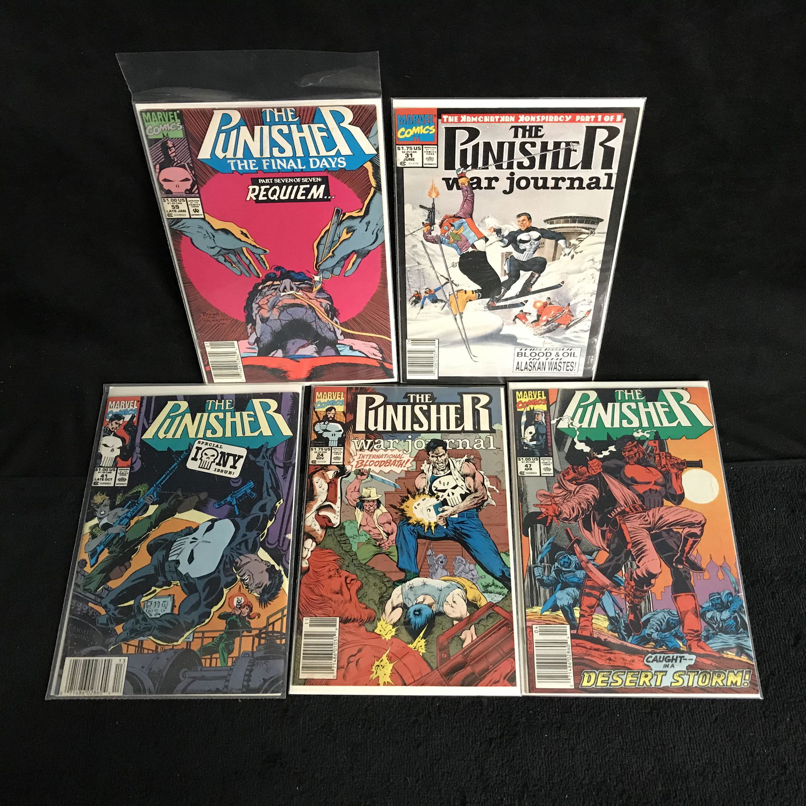 ASSORTED PUNISHER COMIC BOOK LOT (MARVEL COMICS) (1 of 1)