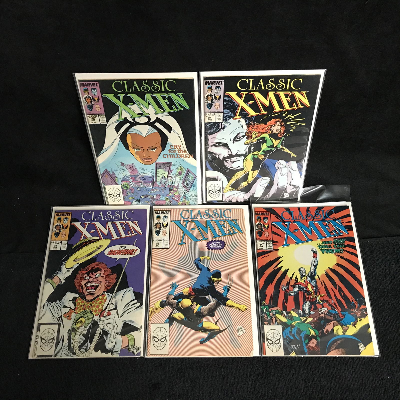 CLASSIC X-MEN COMIC BOOK LOT (MARVEL COMICS) (1 of 1)