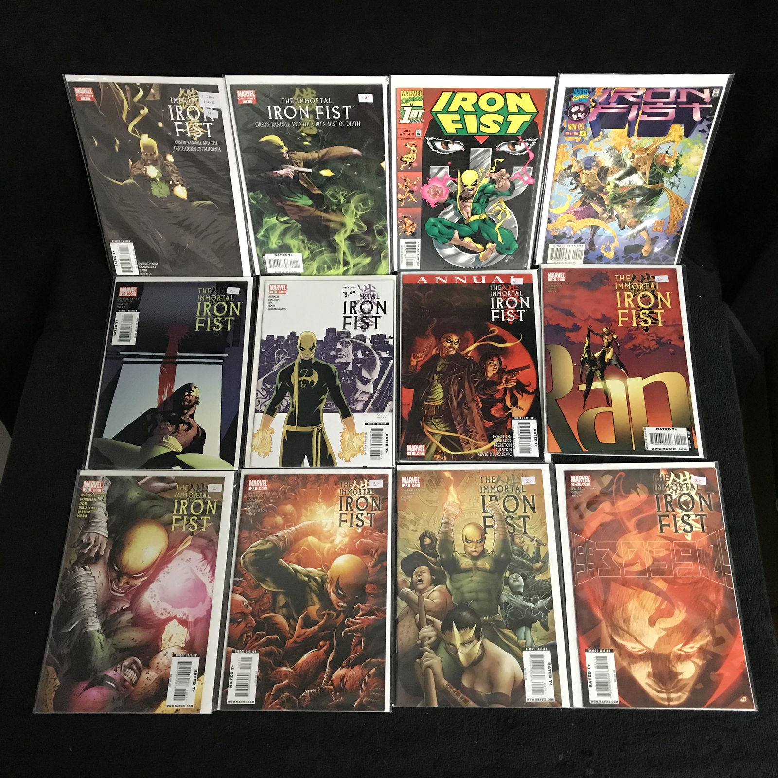ASSORTED IRON FIST COMIC BOOK LOT (MARVEL COMICS) (1 of 1)