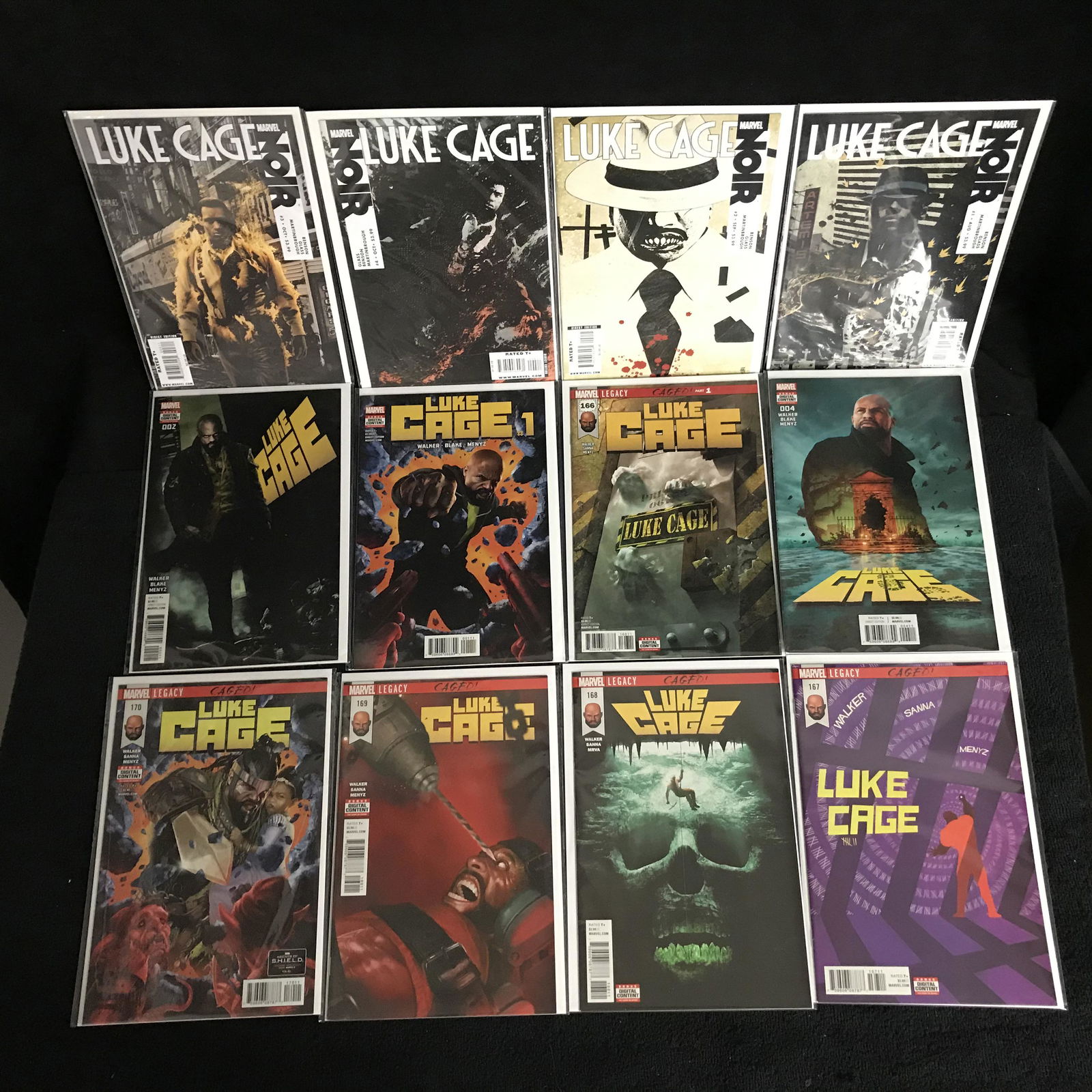 ASSORTED LUKE CAGE COMIC BOOK LOT (1 of 1)