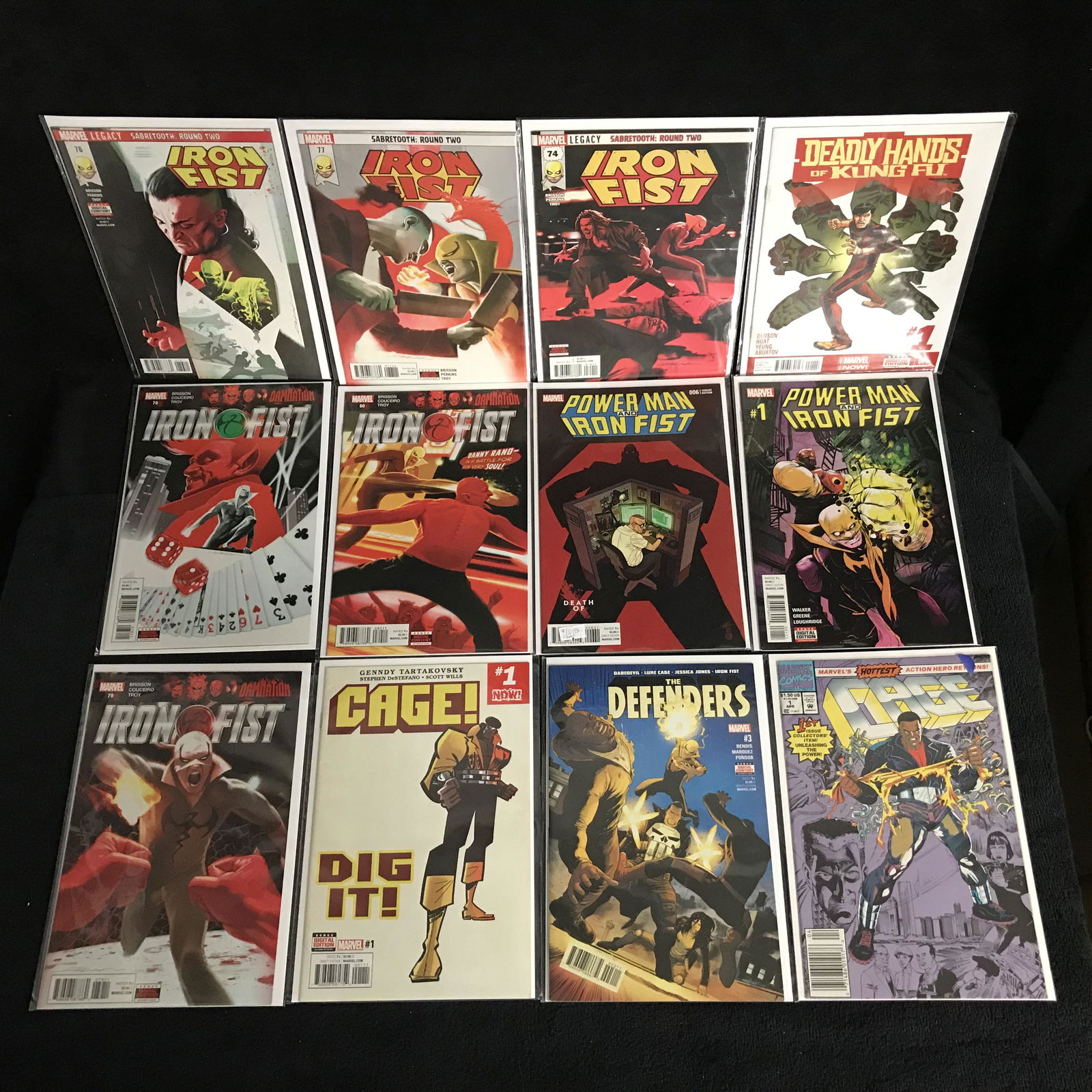 ASSORTED IRON FIST COMIC BOOK LOT (MARVEL COMICS) (1 of 1)
