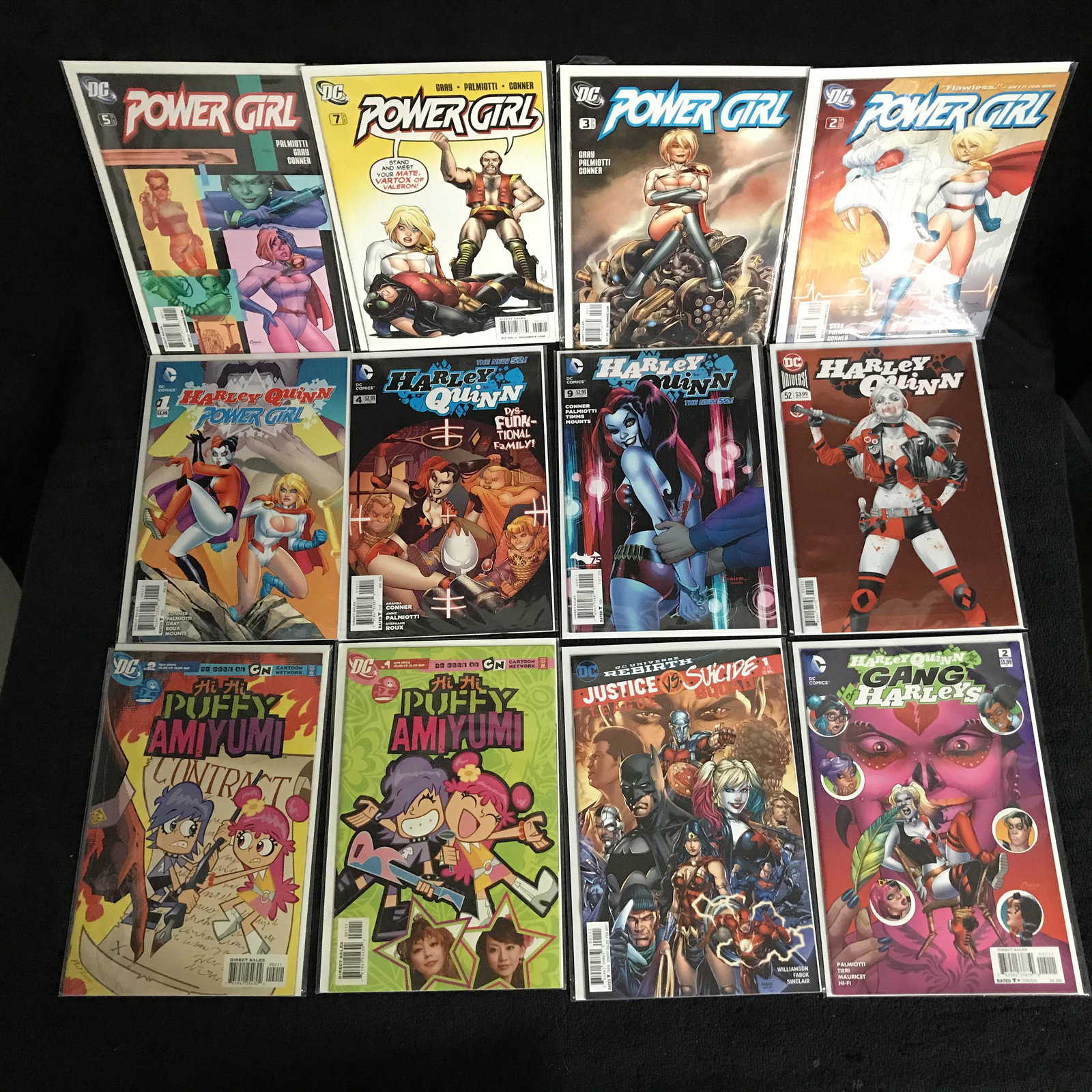 DC COMICS BOOK LOT (HARLEY QUINN, POWER GIRL...): DC COMICS BOOK LOT (HARLEY QUINN, POWER GIRL...)