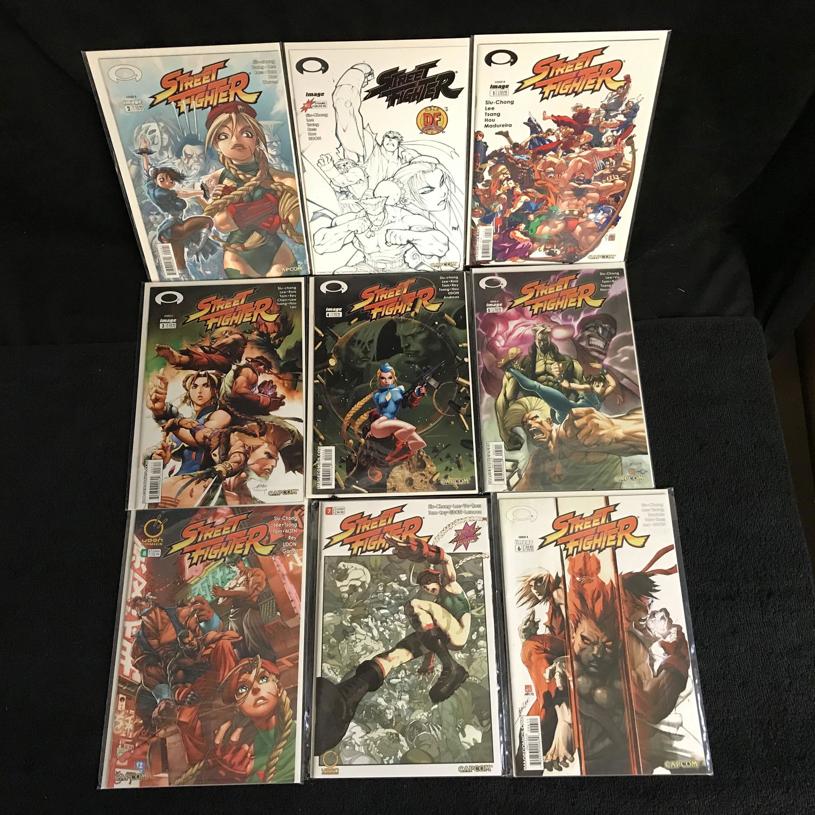 STREET FIGHTER COMIC BOOK LOT (IMAGE COMICS) (1 of 1)